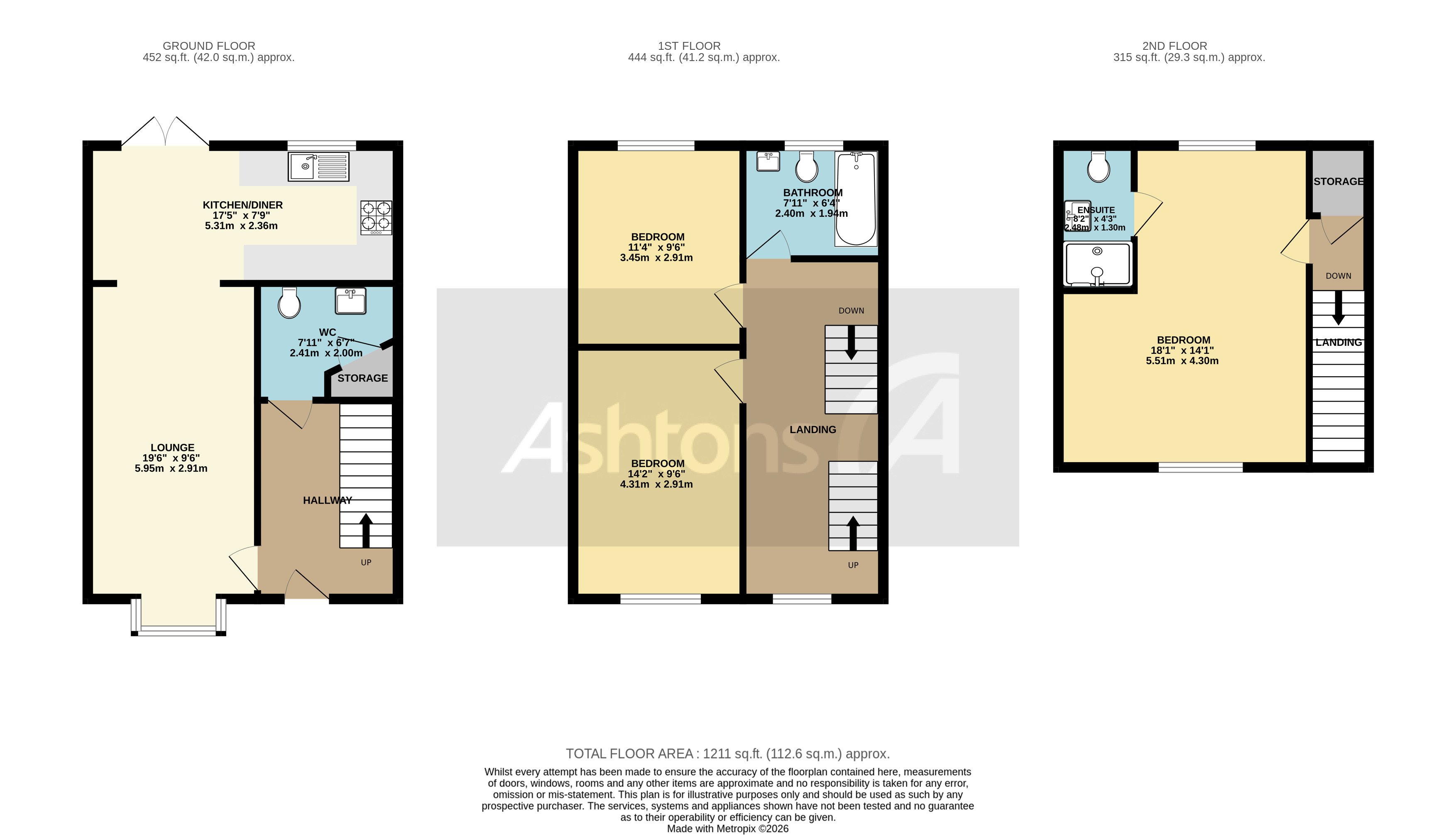Crompton Way, Warrington Floor Plan