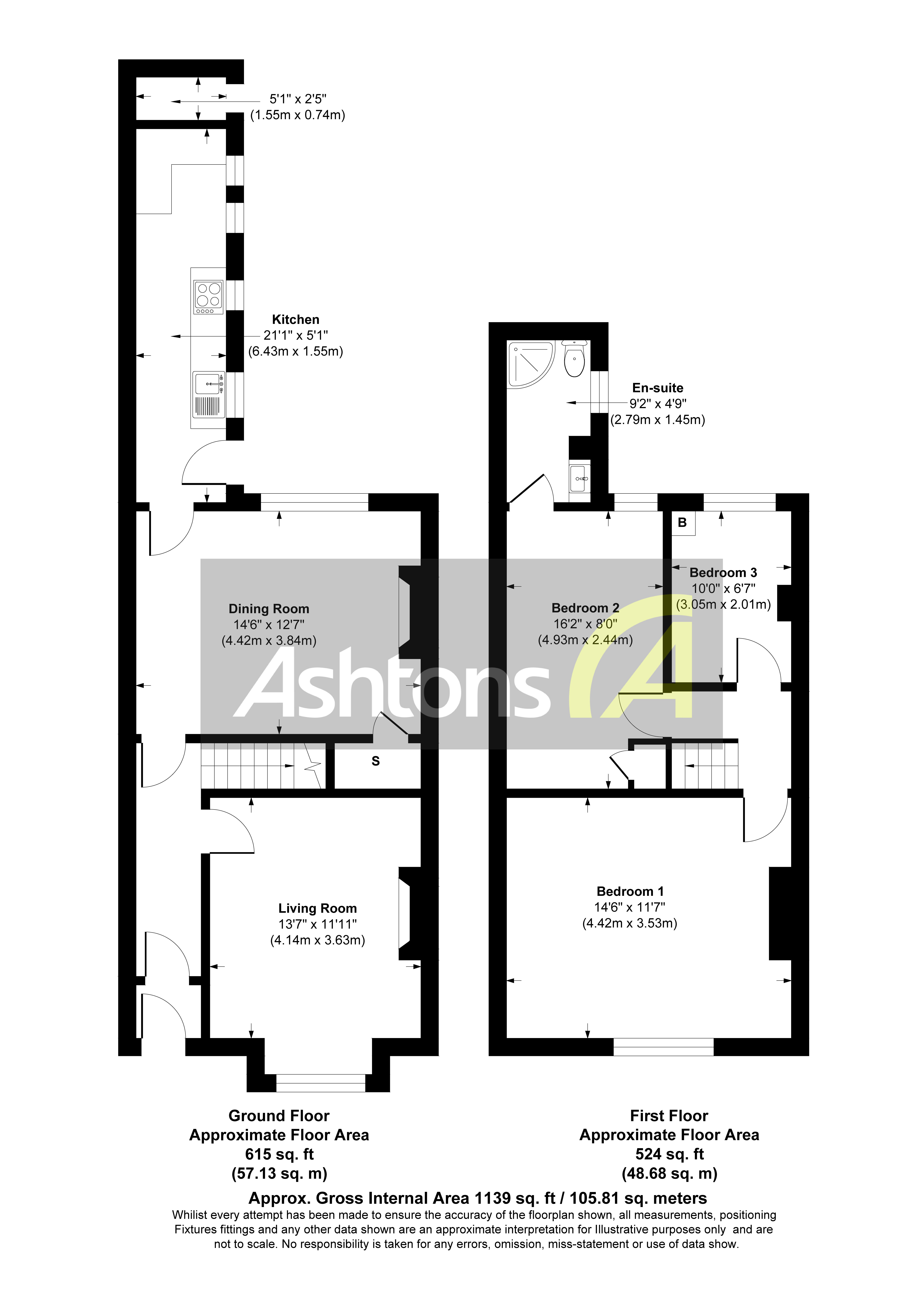 Walmesley Road, Leigh Floor Plan