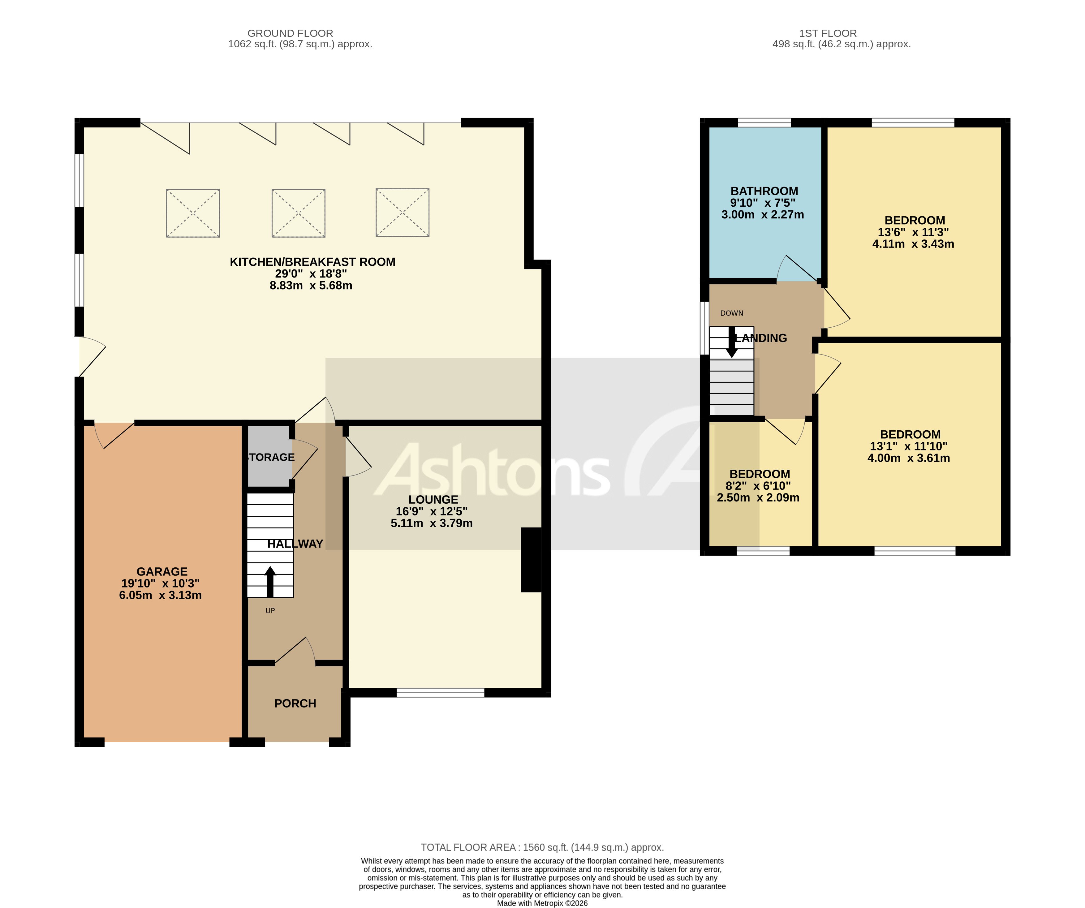 Brimelow Crescent, Warrington Floor Plan