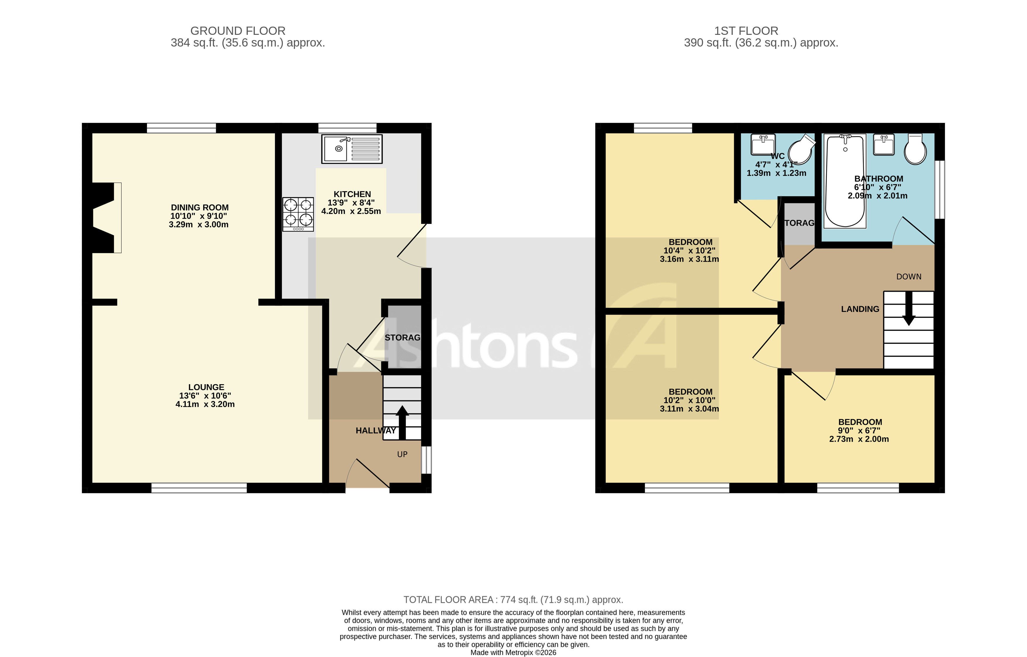 Allen Avenue, Warrington Floor Plan