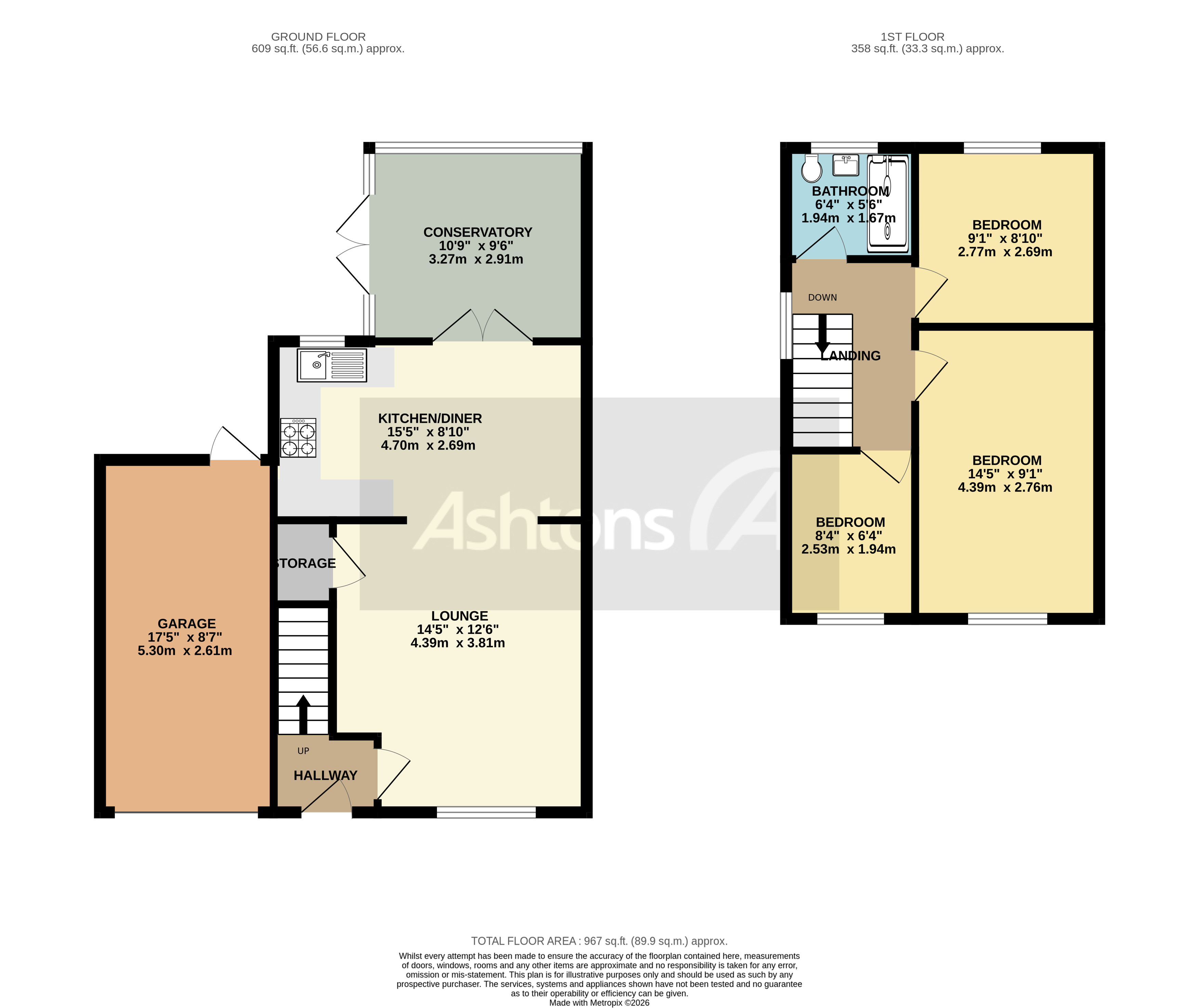 Havisham Close, Warrington Floor Plan