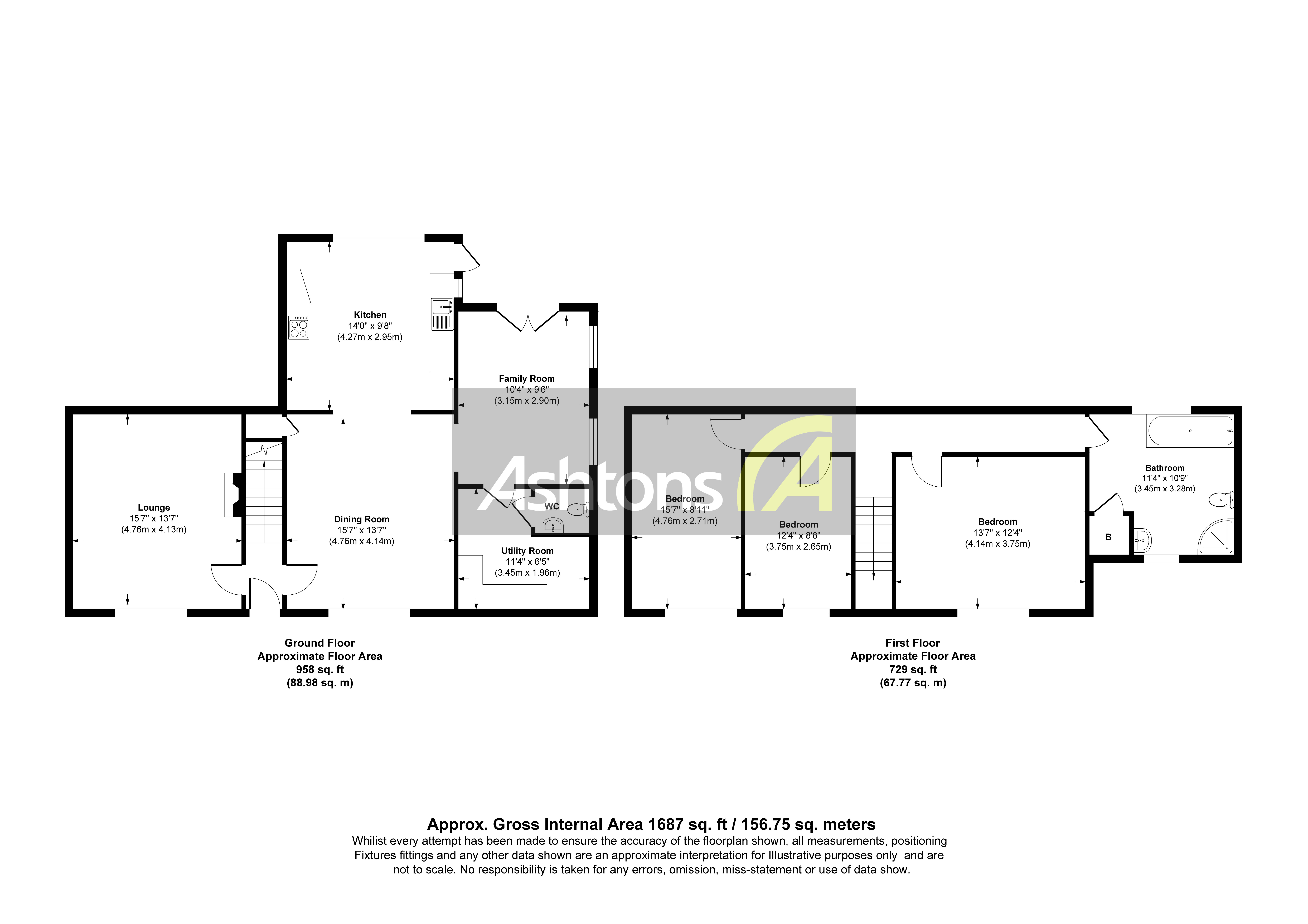 Moss Road, Wigan Floor Plan