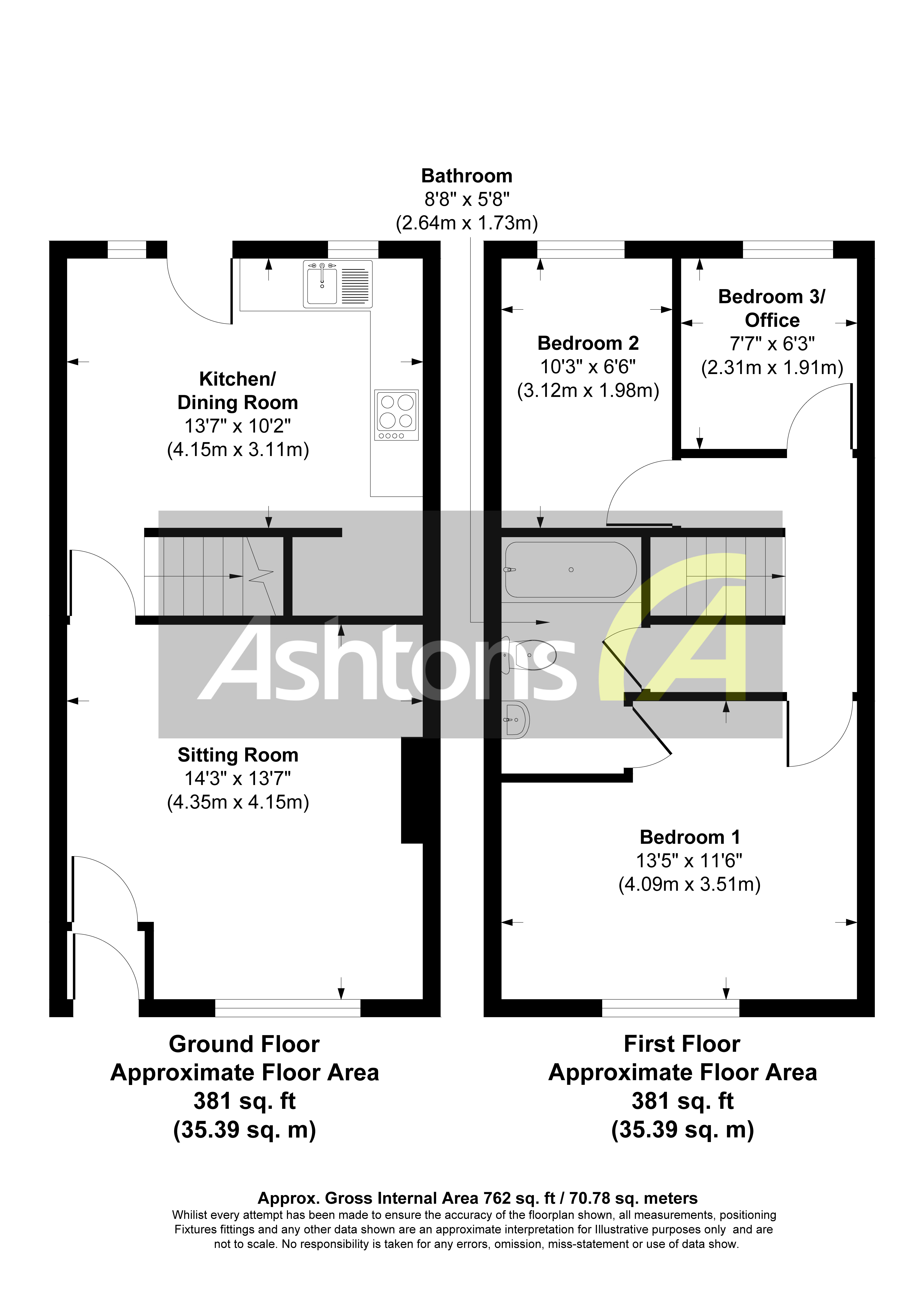 Ledbury Street, Leigh Floor Plan
