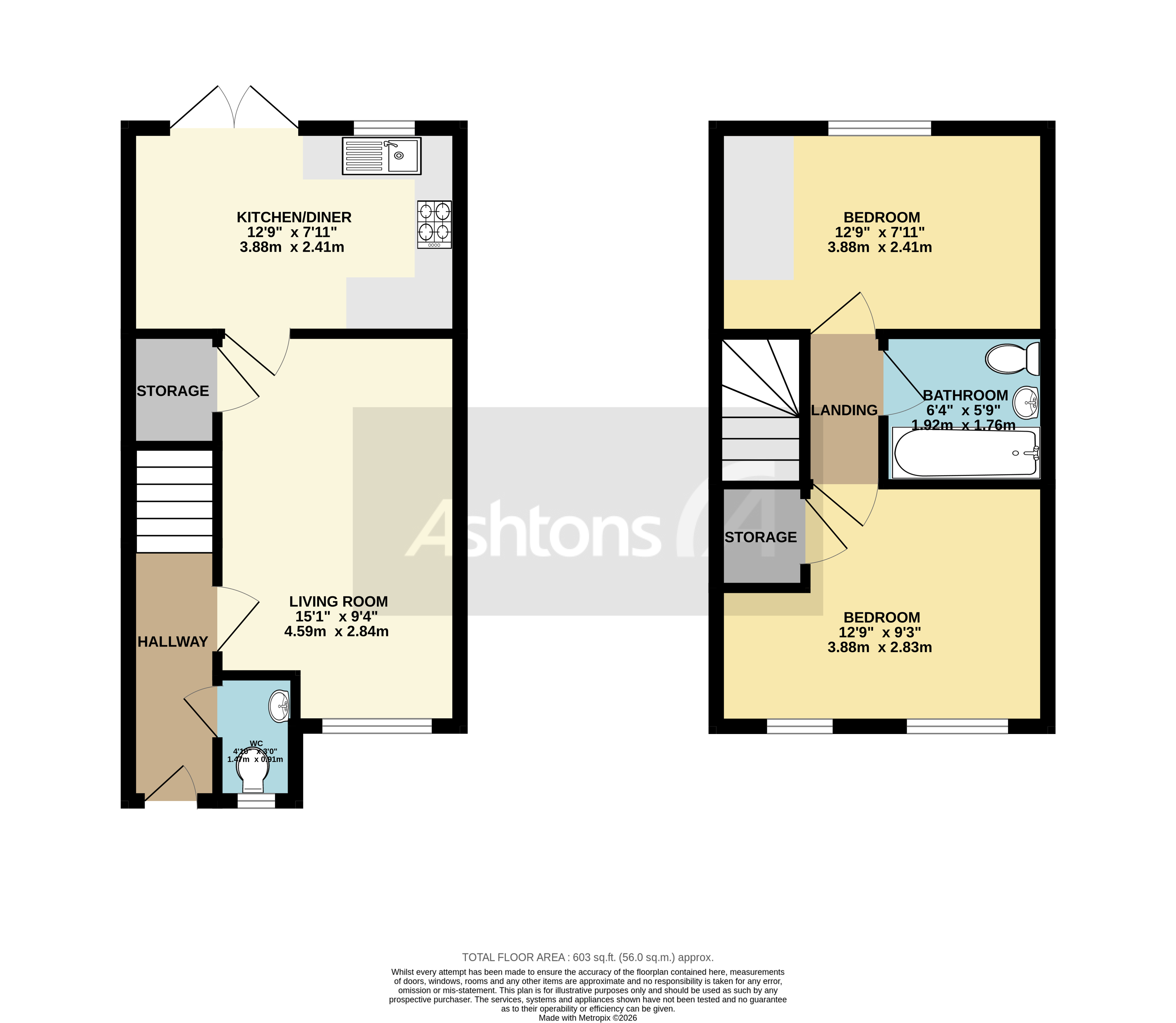 Worthington Place, Leigh Floor Plan