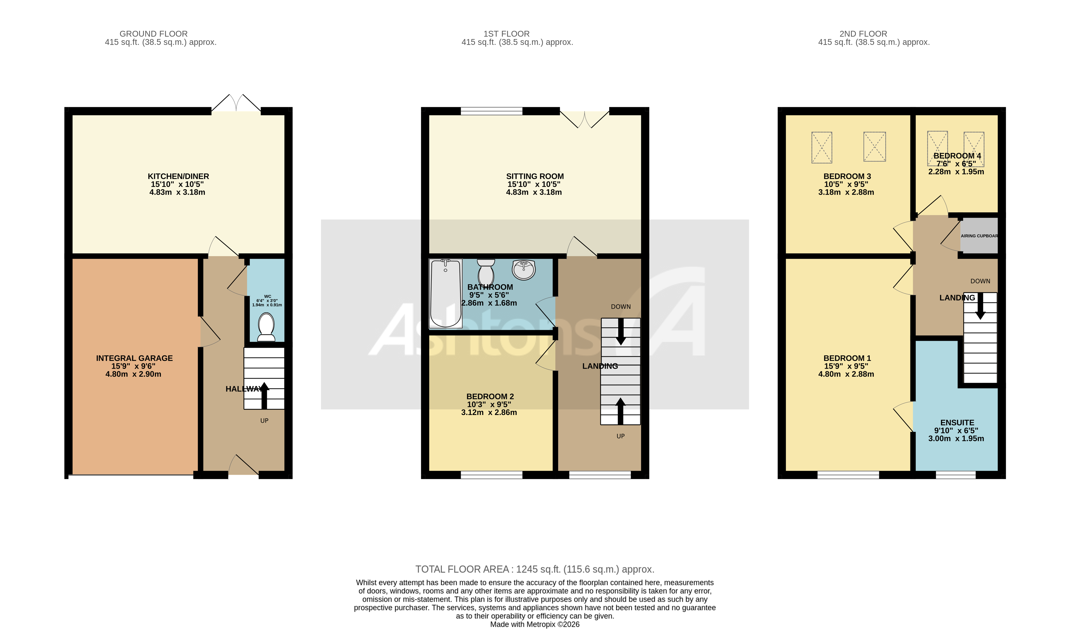 Brentwood Grove, Leigh Floor Plan