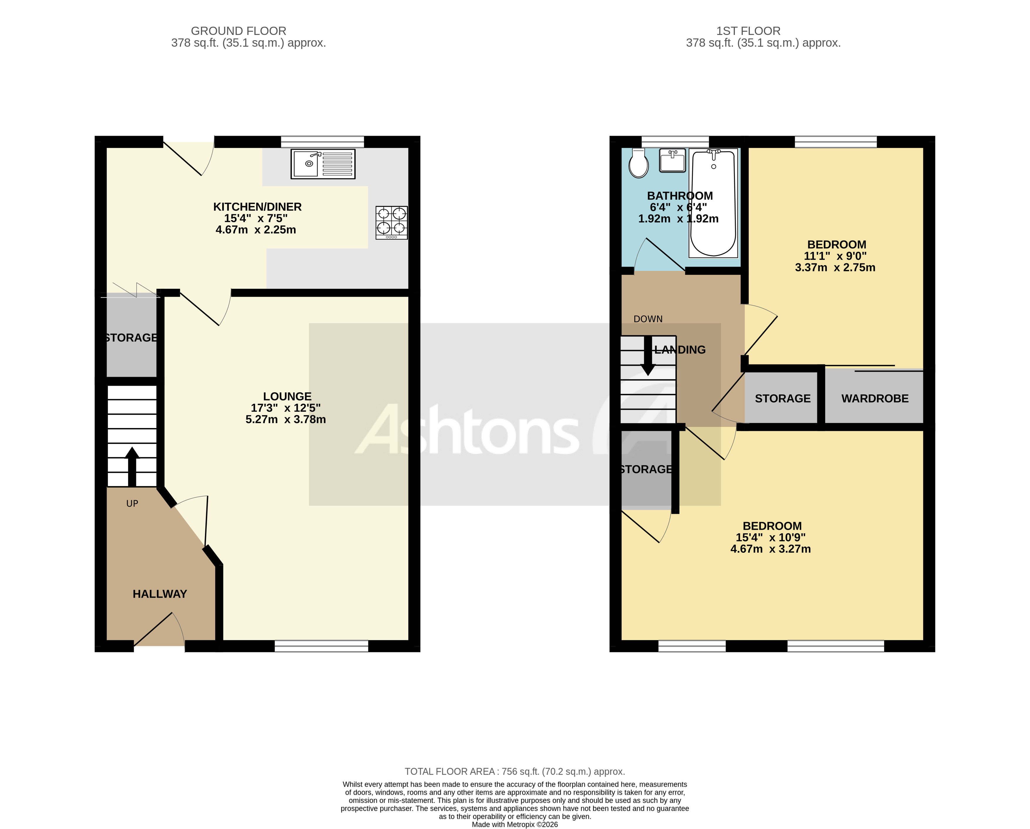 Mardale Avenue, Warrington Floor Plan