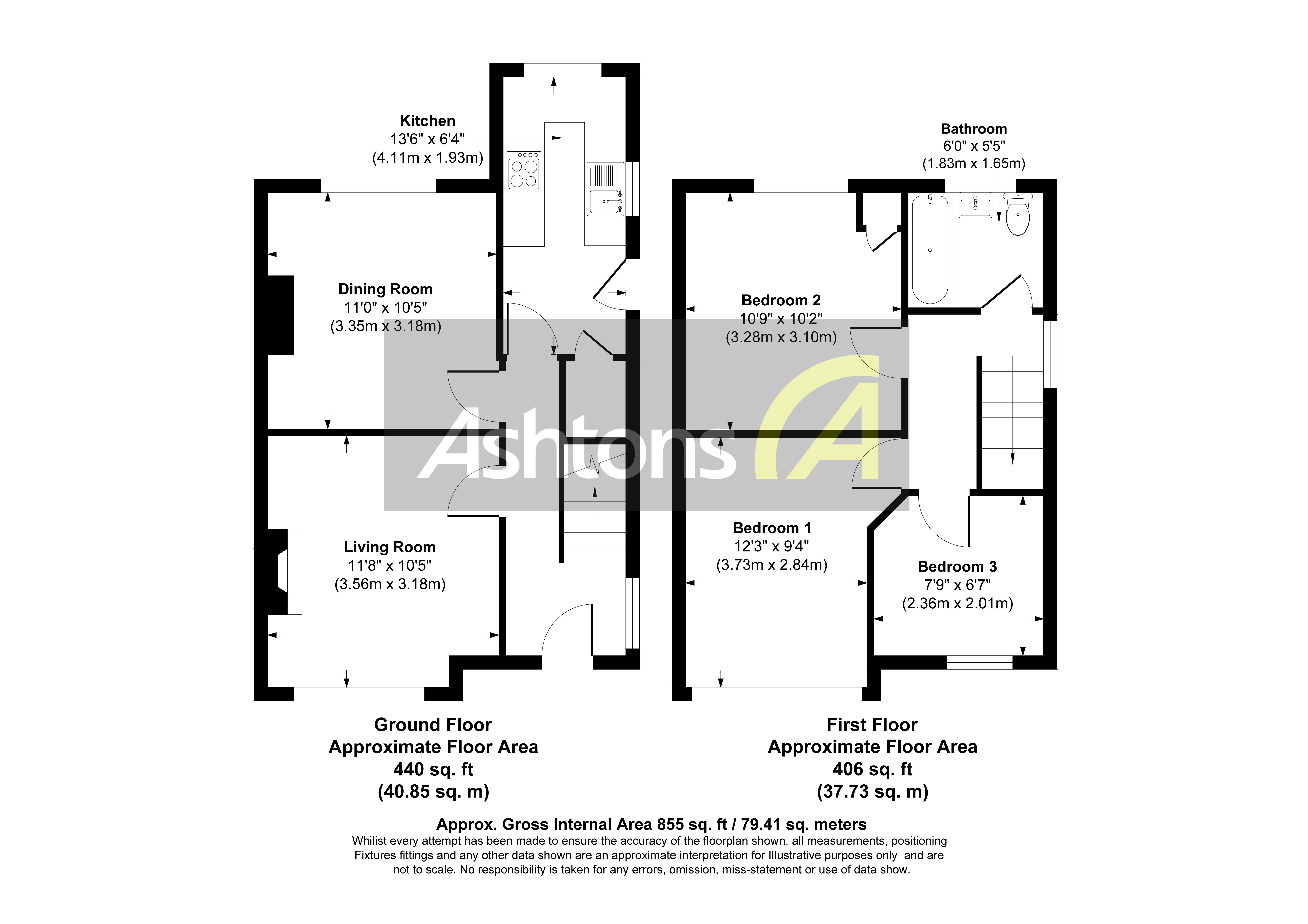 Windermere Avenue, Widnes Floor Plan
