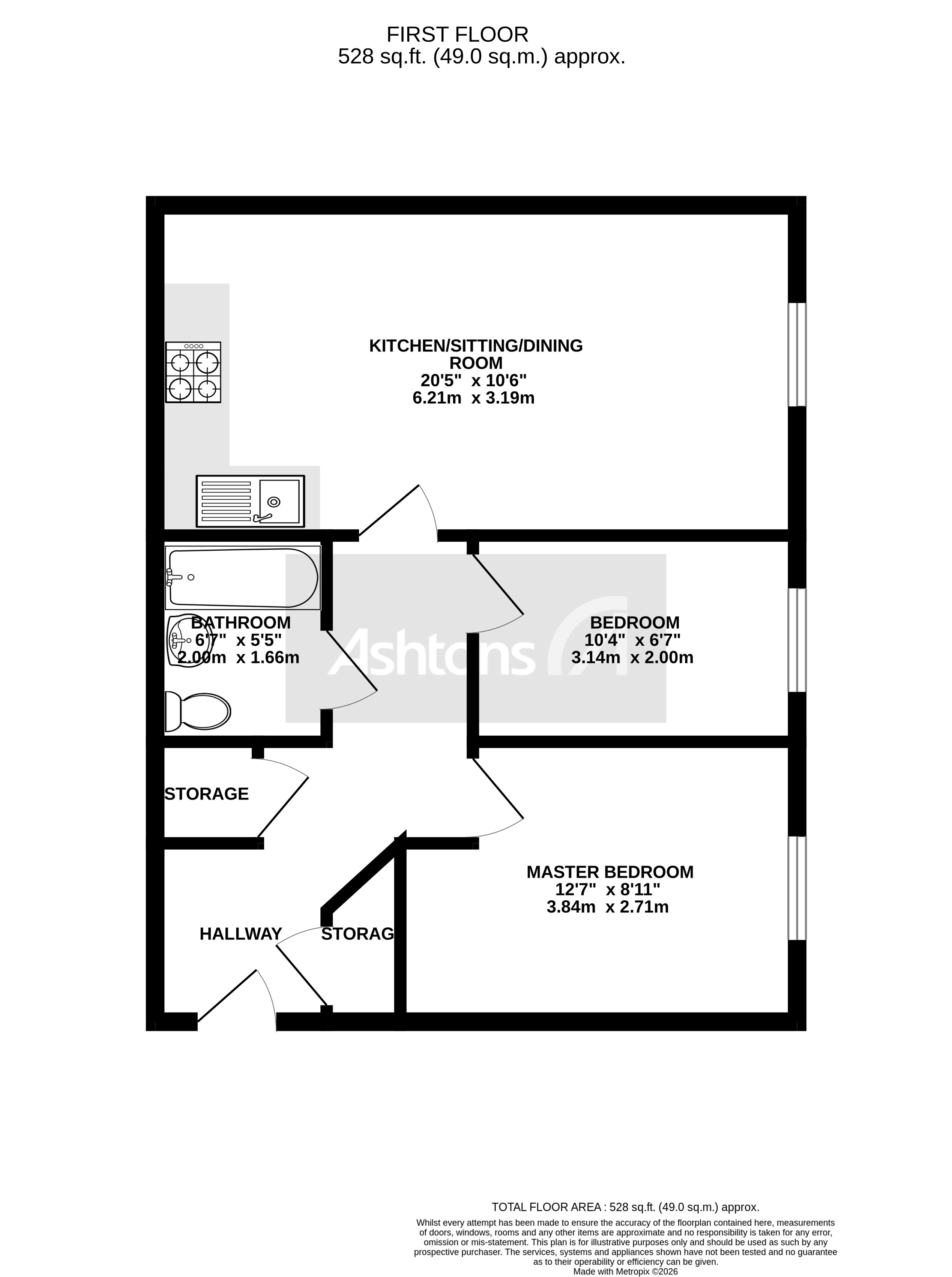 Victoria Gardens Kingsway South, Warrington Floor Plan