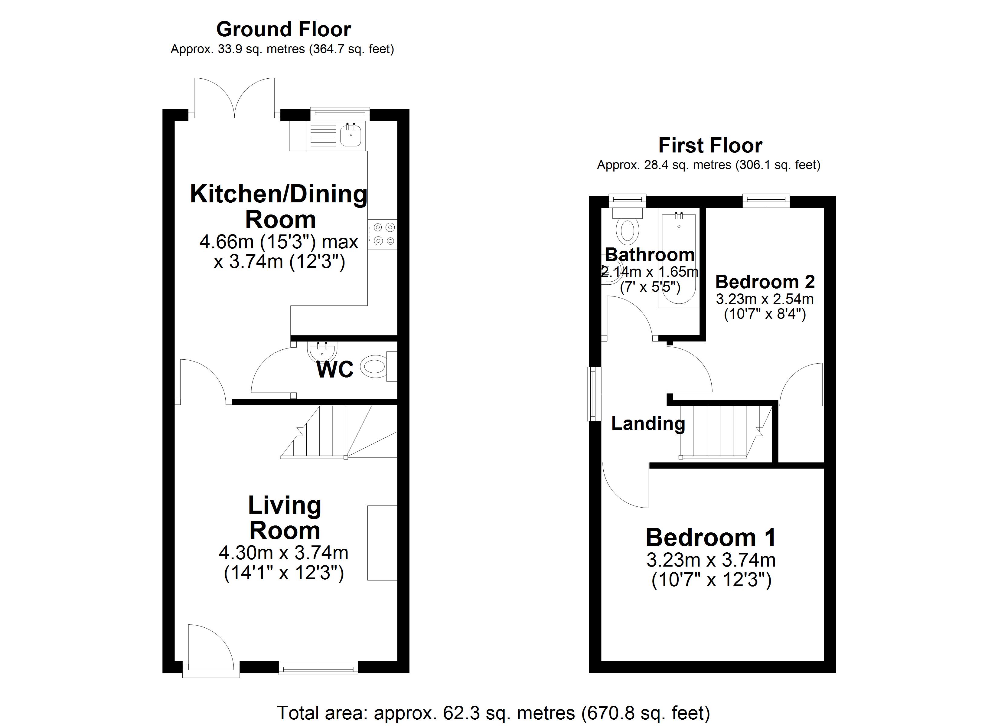 Gilbert Drive, Warrington Floor Plan