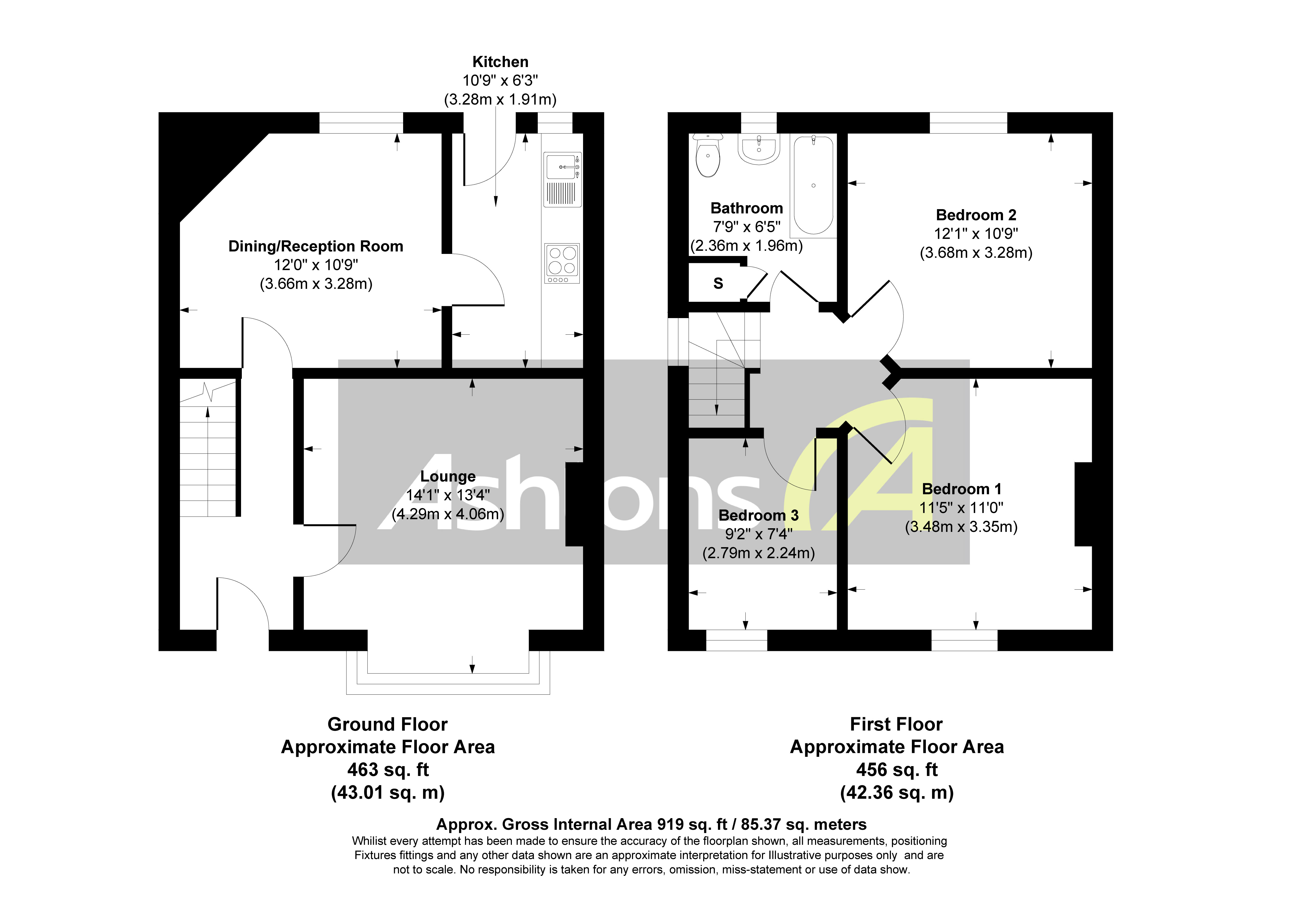 Ivy Street, Runcorn Floor Plan