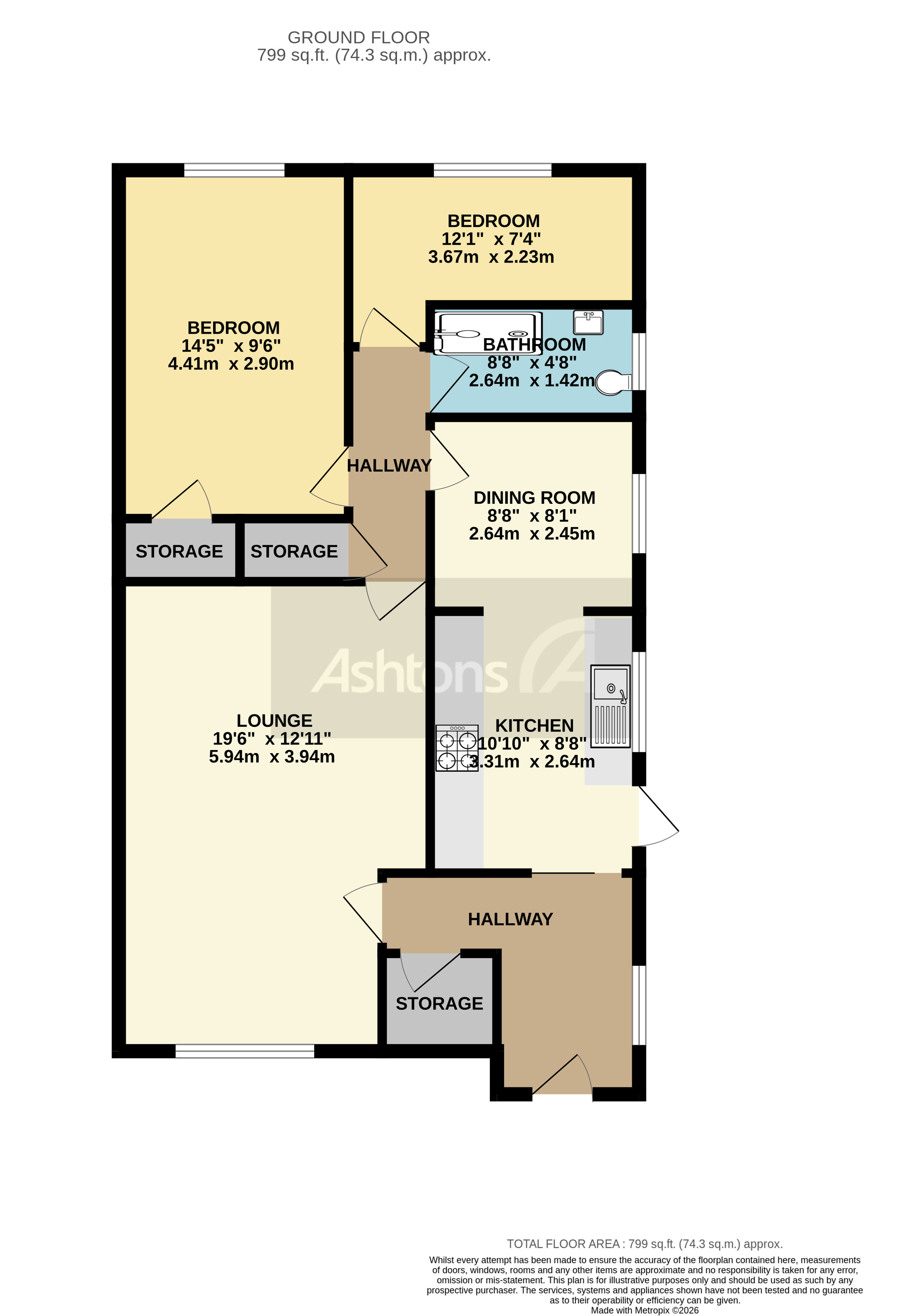 Lingwood Road, Warrington Floor Plan
