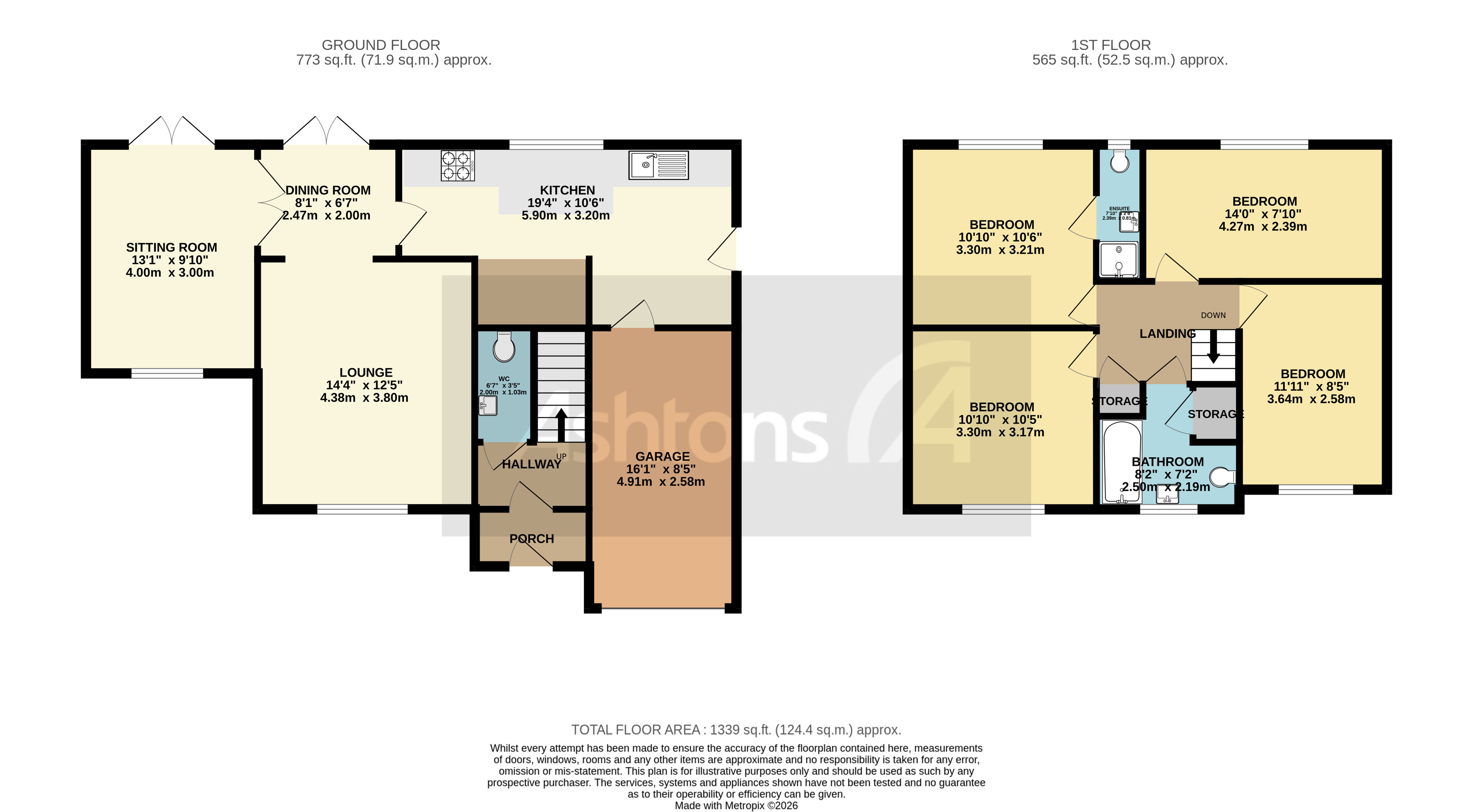 Sandfield Close, Warrington Floor Plan