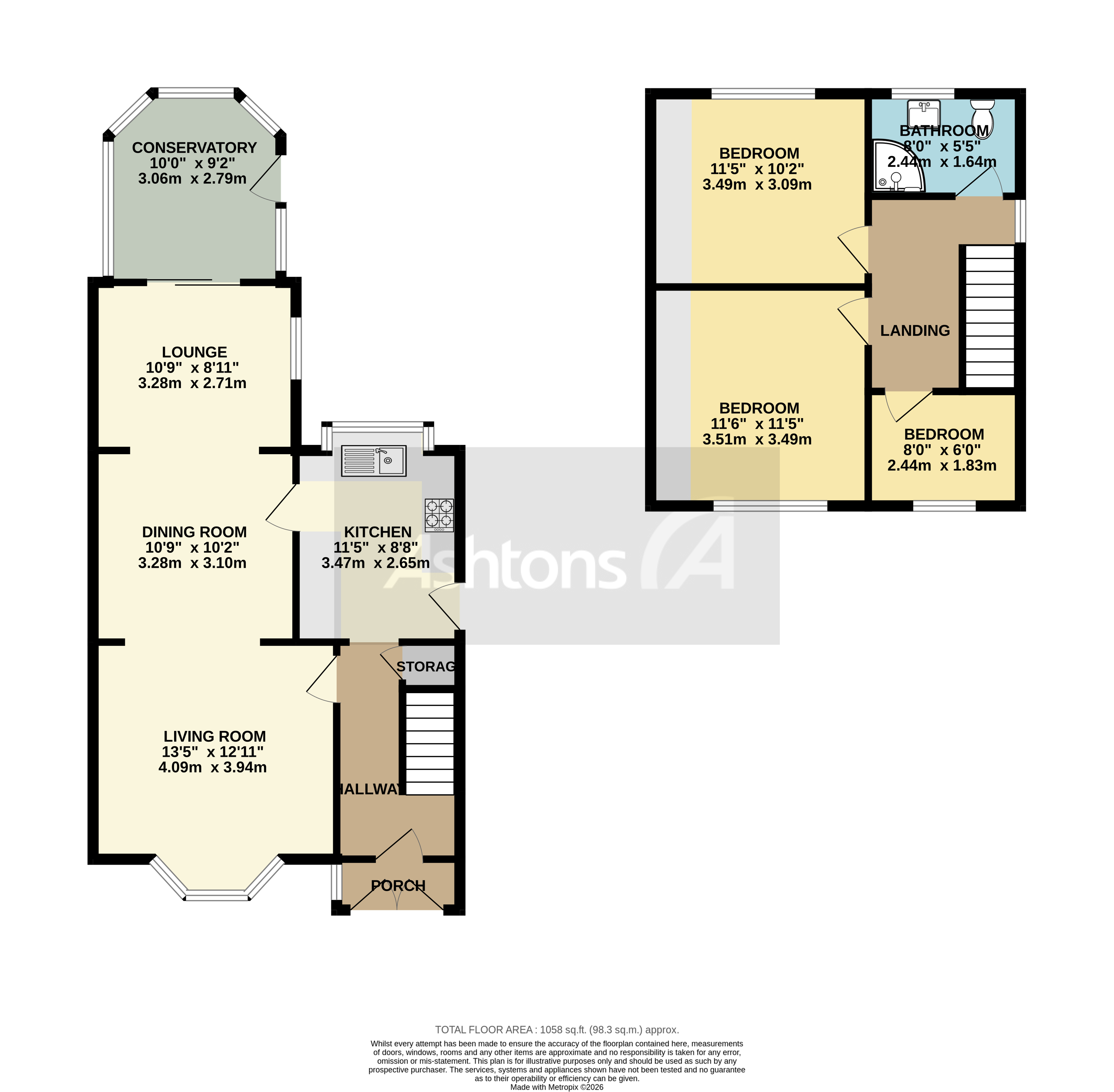 Hoylake Close, Leigh Floor Plan