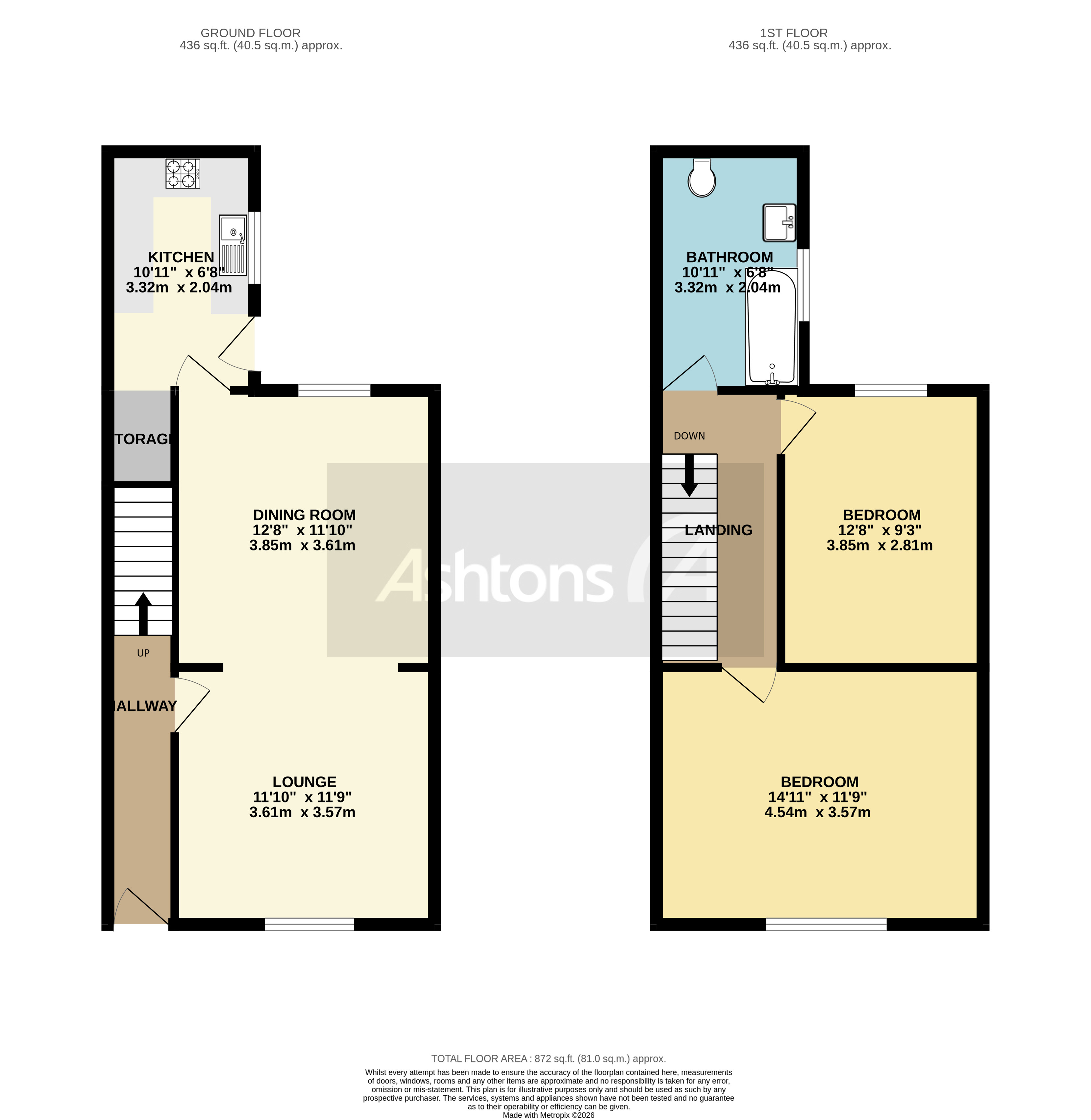 Mercer Street, Newton-Le-Willows Floor Plan