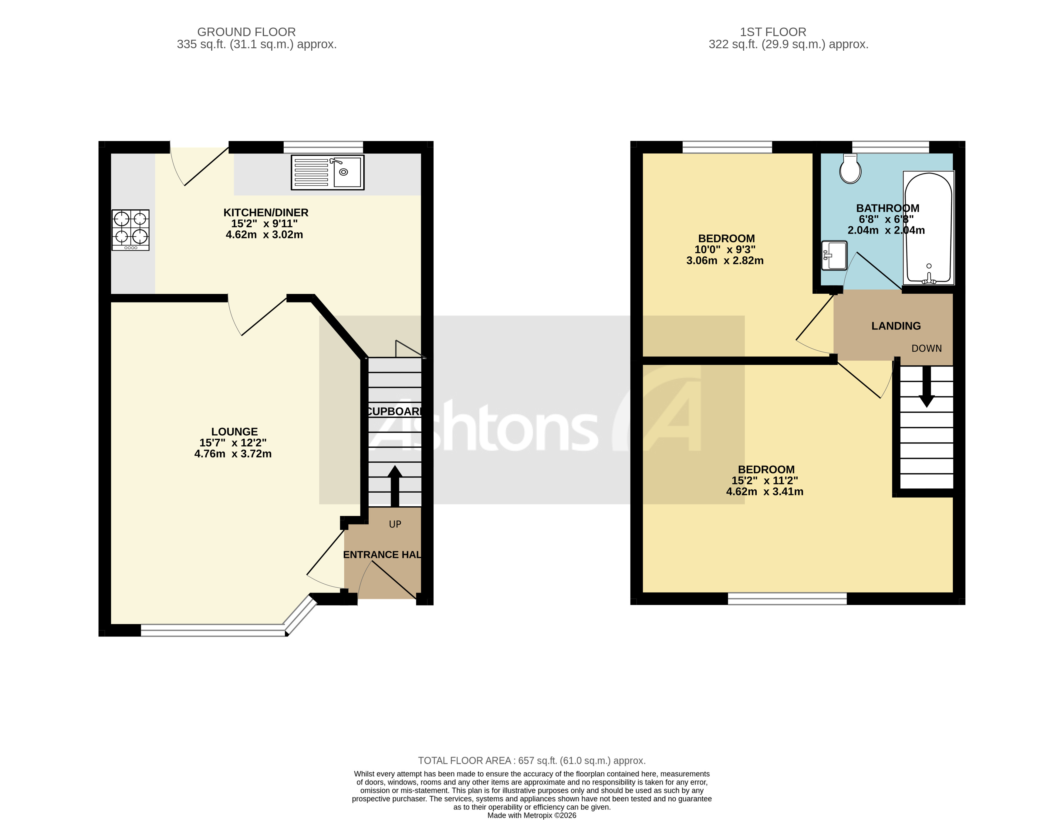 Grosvenor Avenue, Warrington Floor Plan