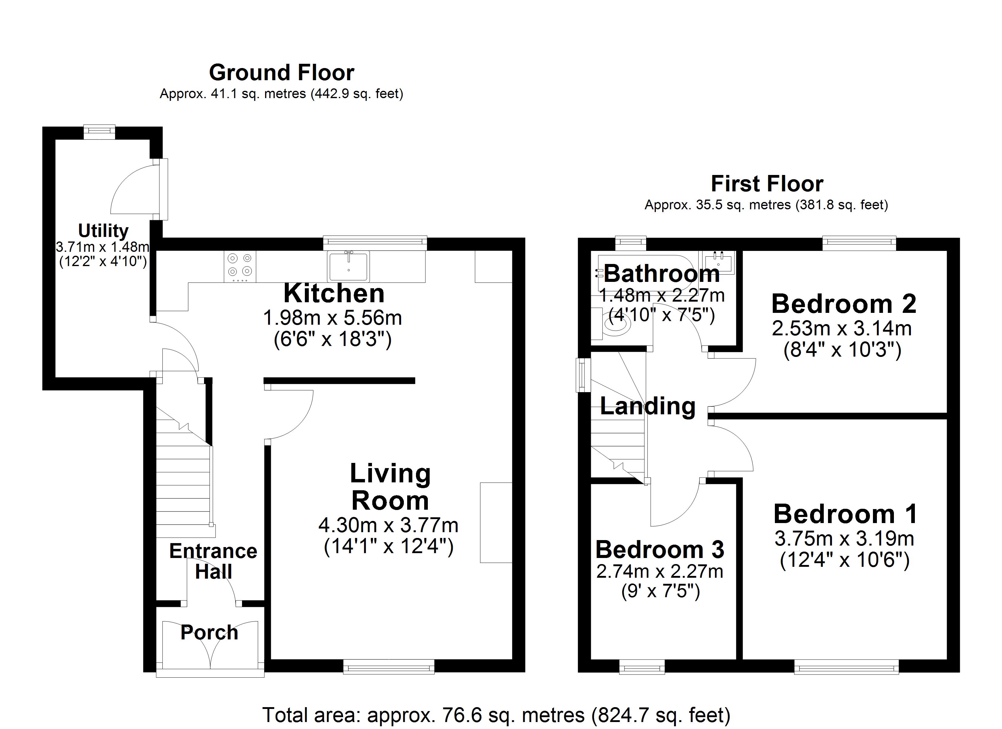 Brindley Avenue, Warrington Floor Plan
