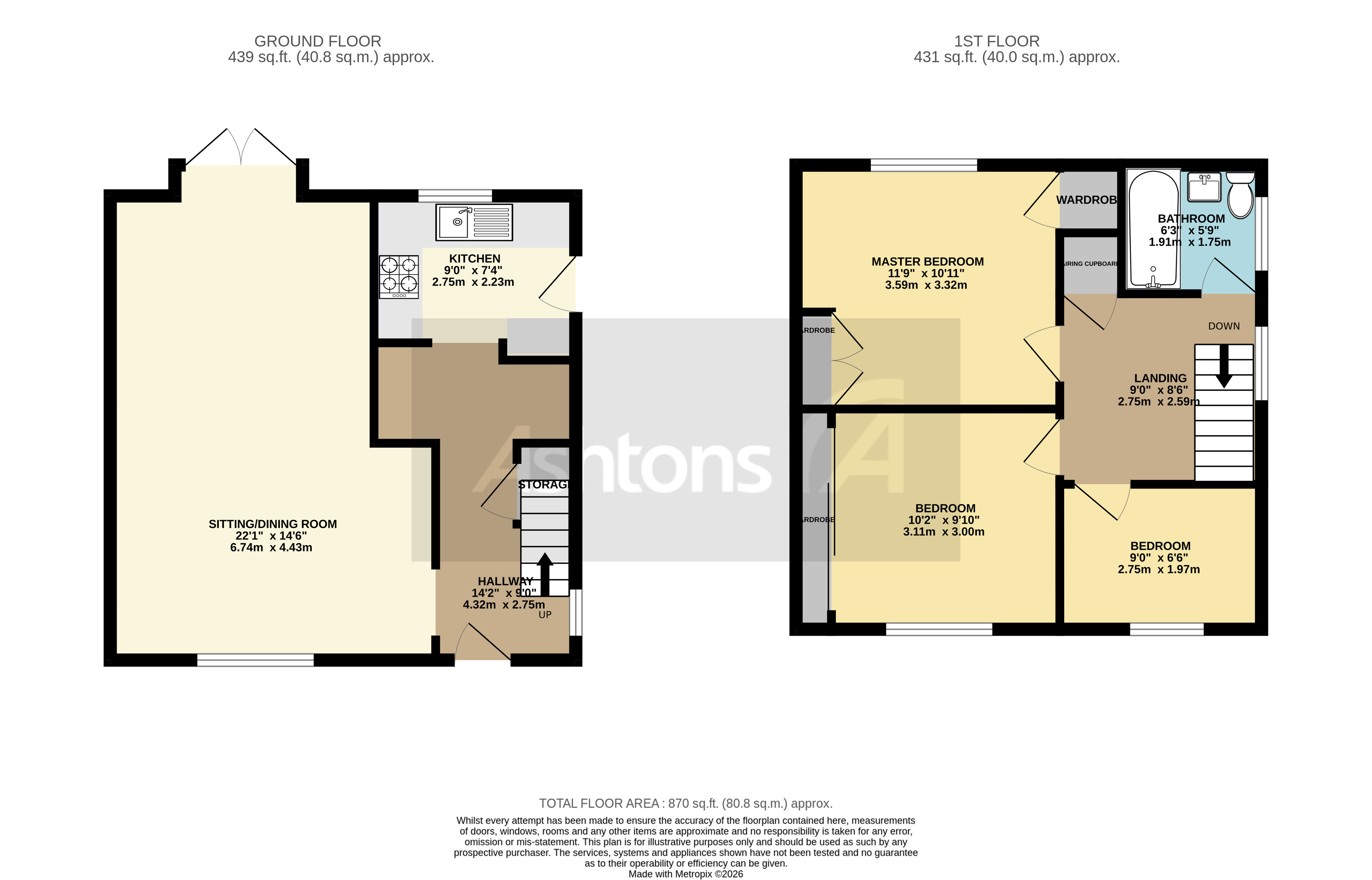 Hunter Avenue, Warrington Floor Plan