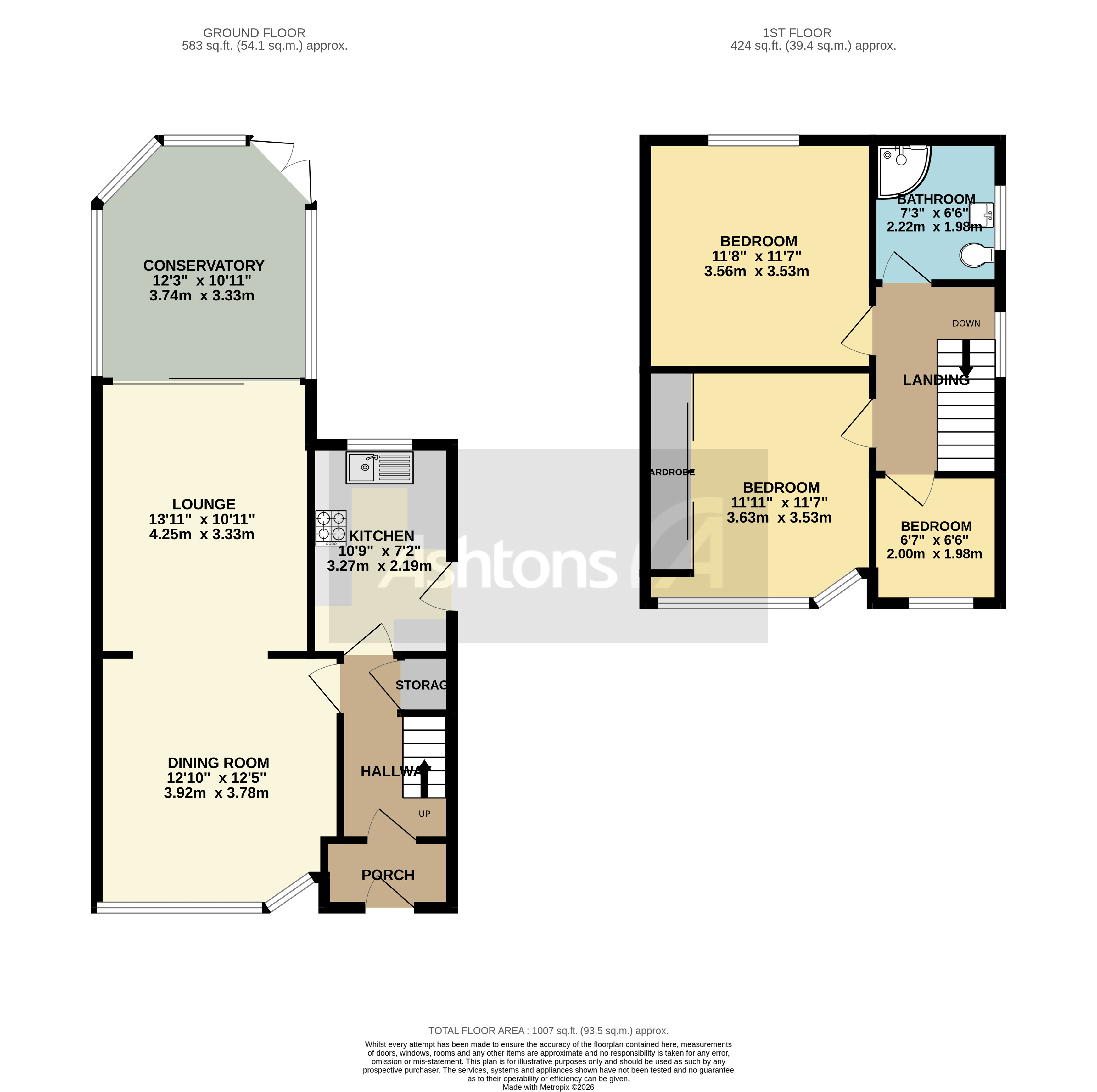 Lynham Avenue, Warrington Floor Plan