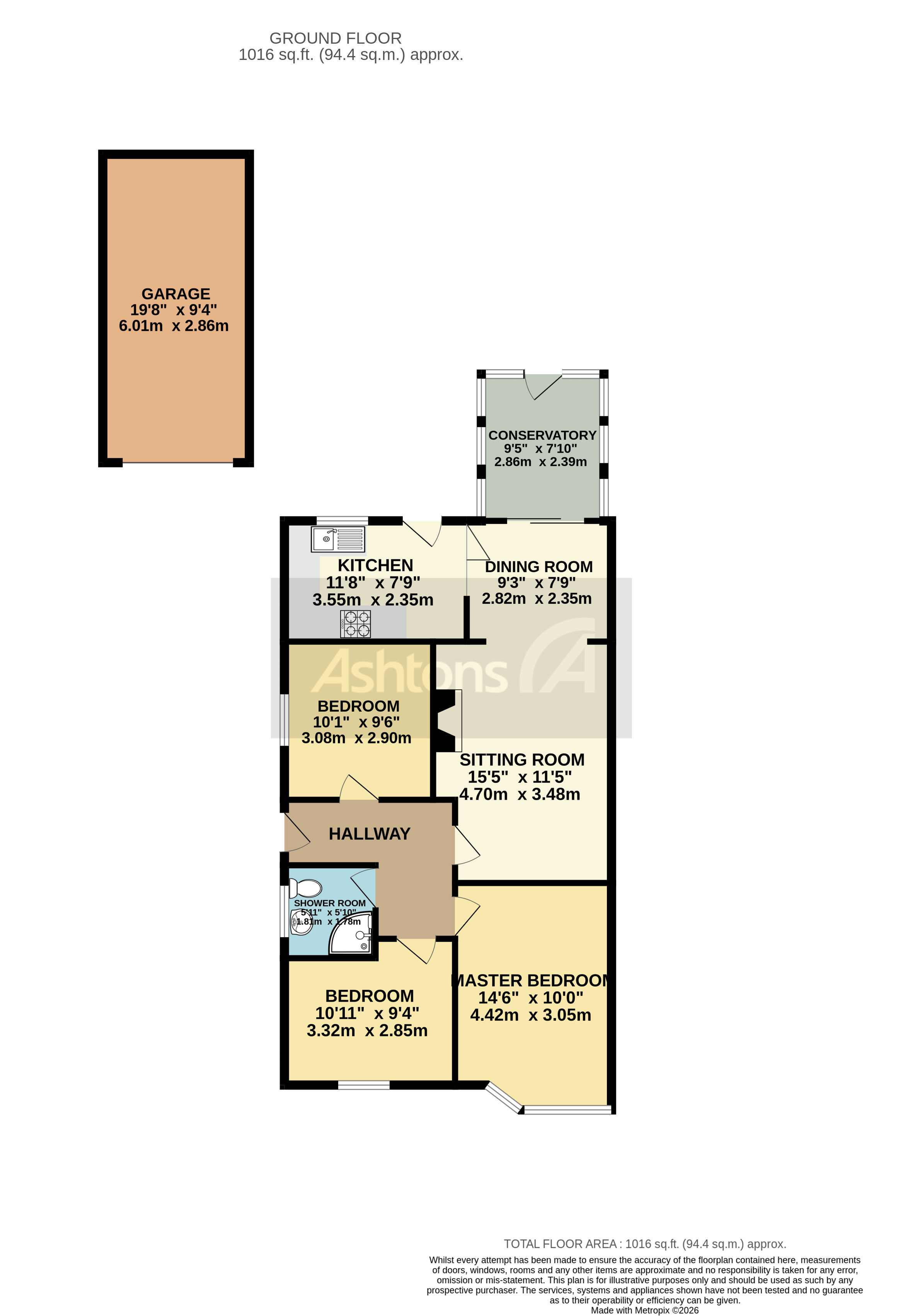 Southdale Road, Warrington Floor Plan