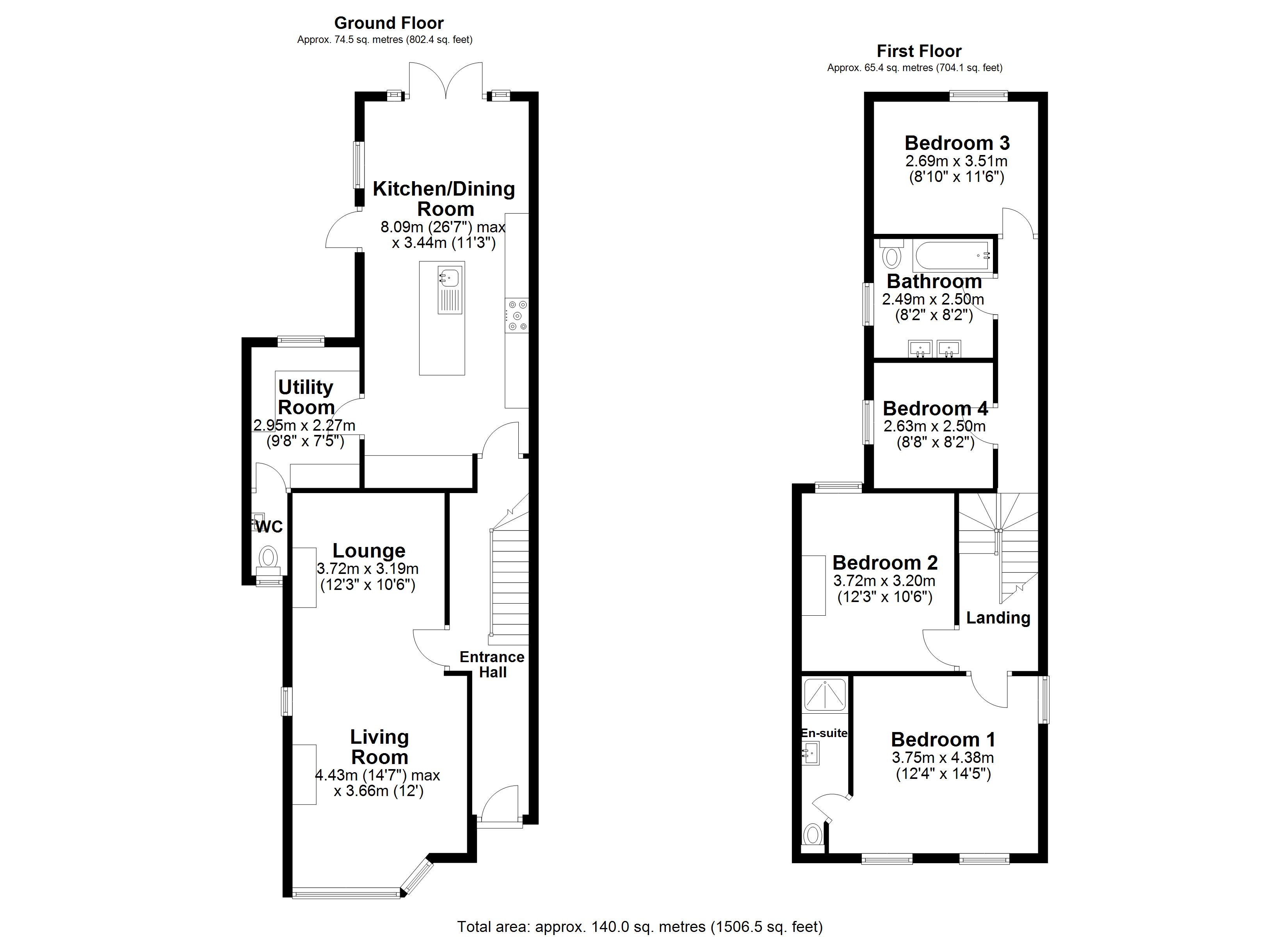 Fairfield Road, Warrington Floor Plan