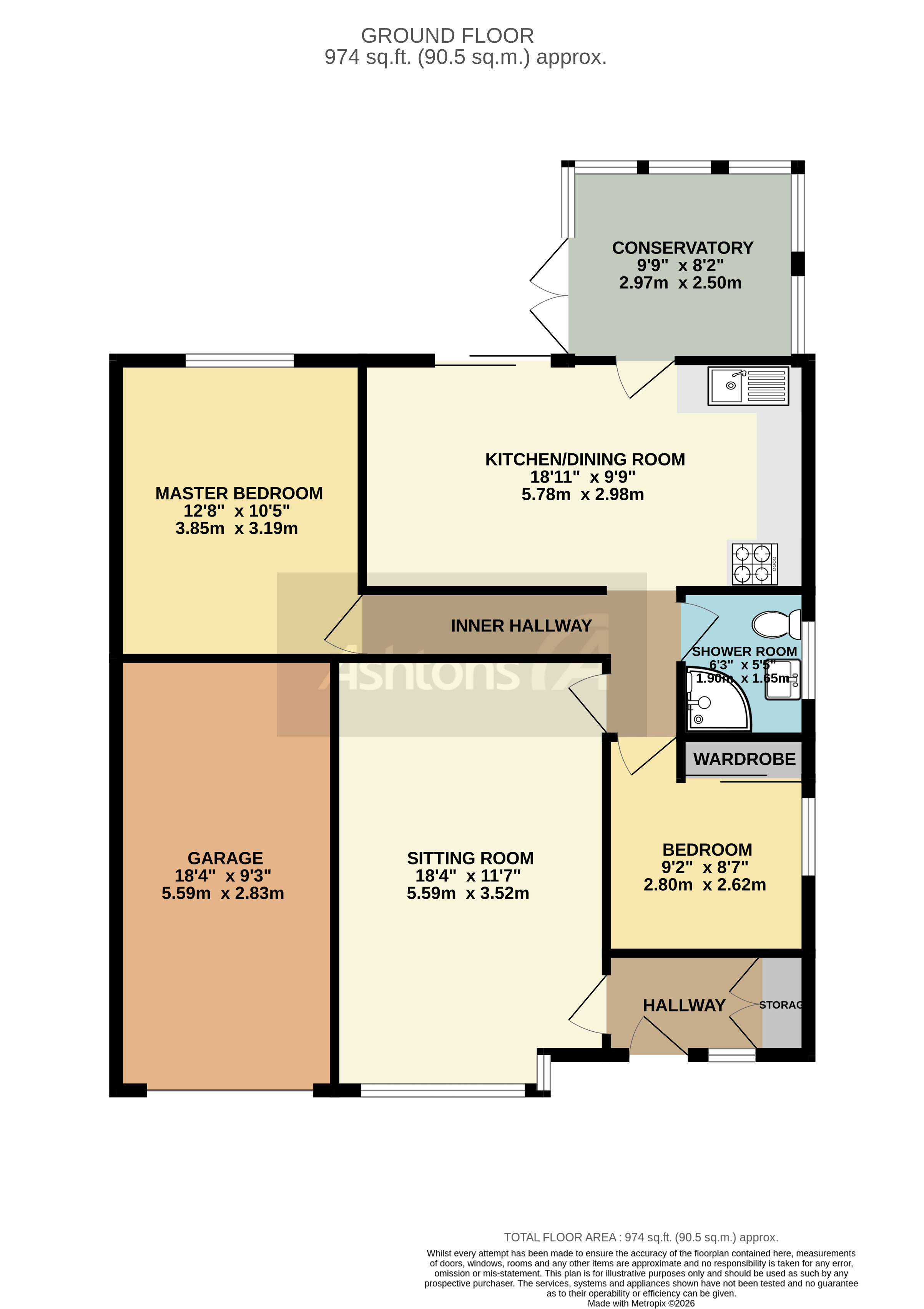 Dounrey Close, Warrington Floor Plan