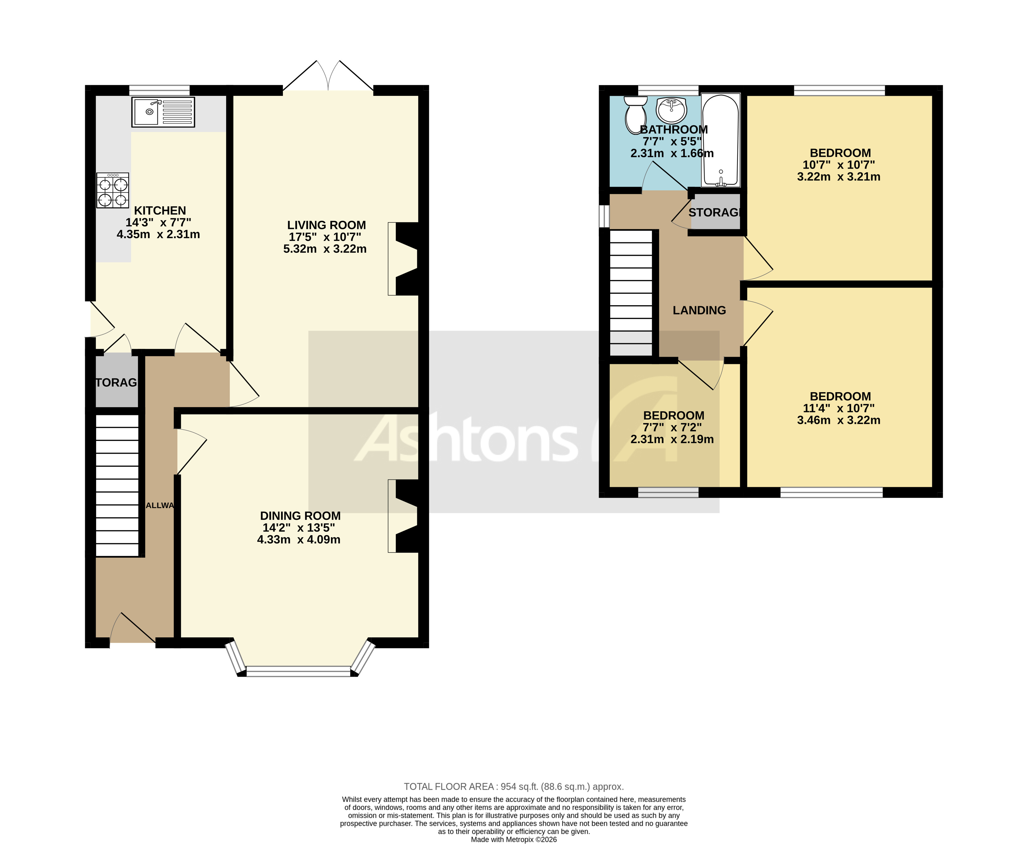 Sydney Avenue, Leigh Floor Plan