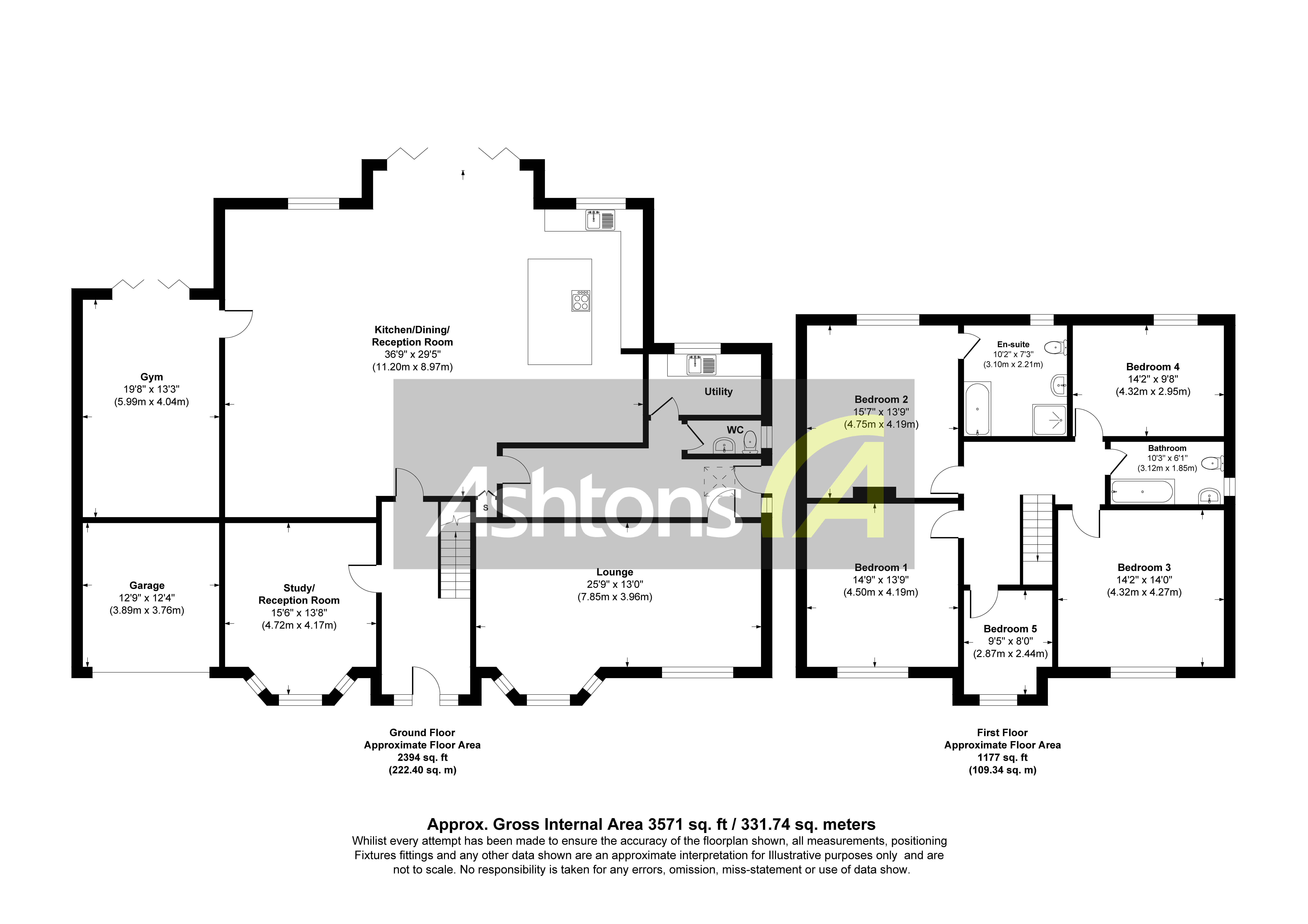 West Avenue, Warrington Floor Plan