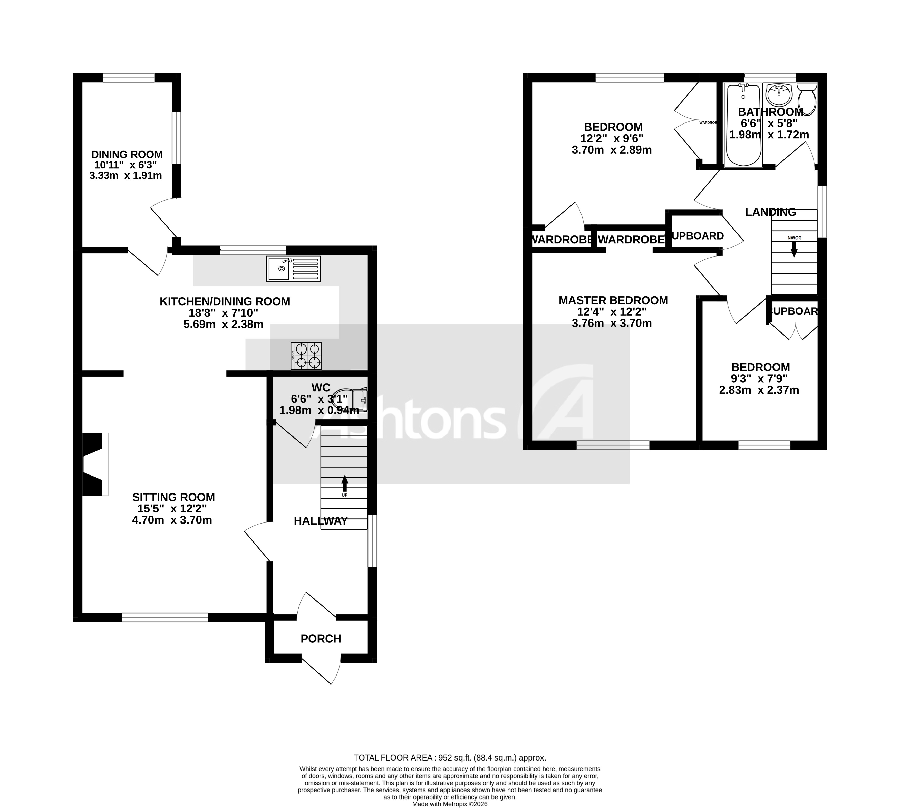 Higham Avenue, Warrington Floor Plan