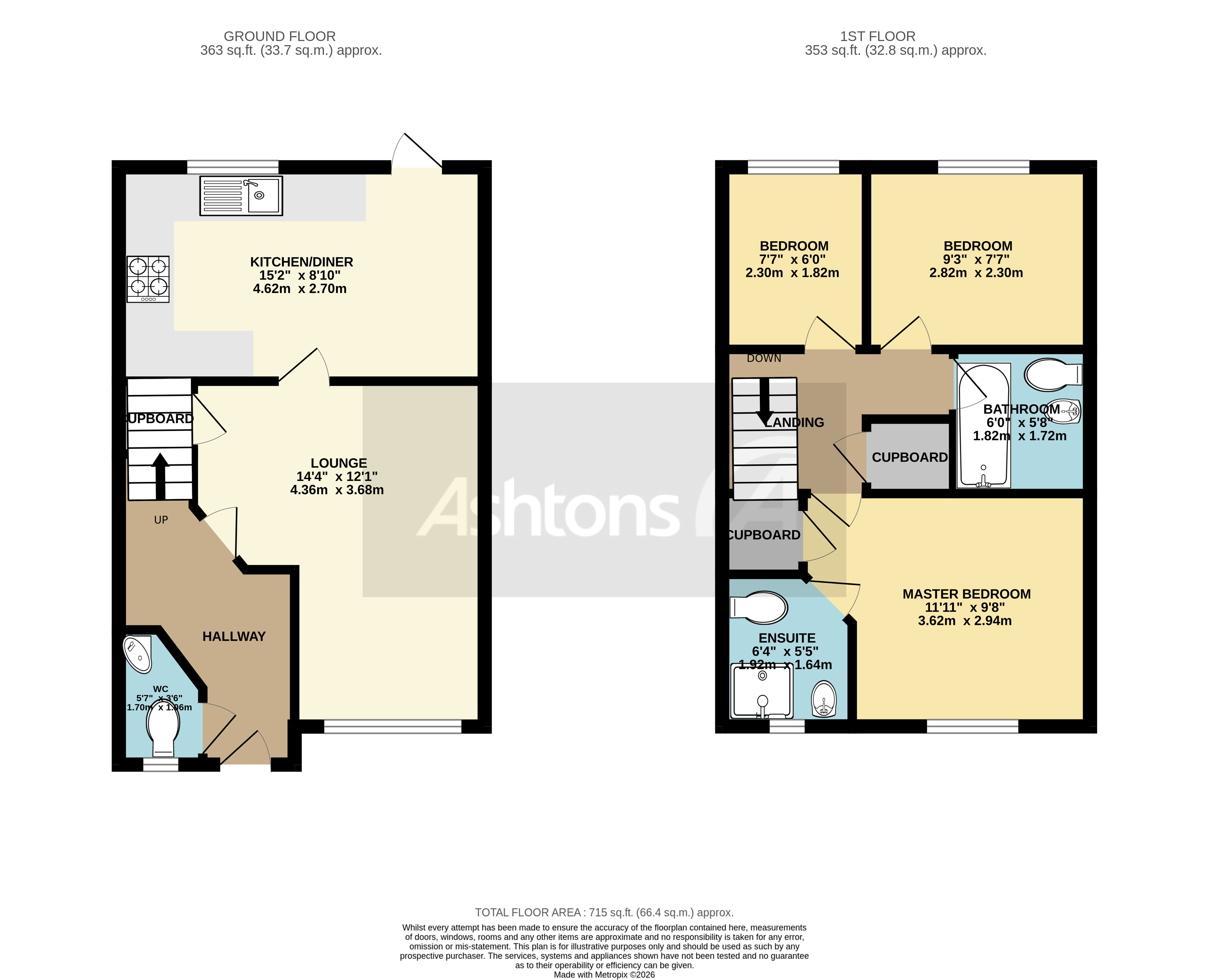 Glossop Close, Warrington Floor Plan