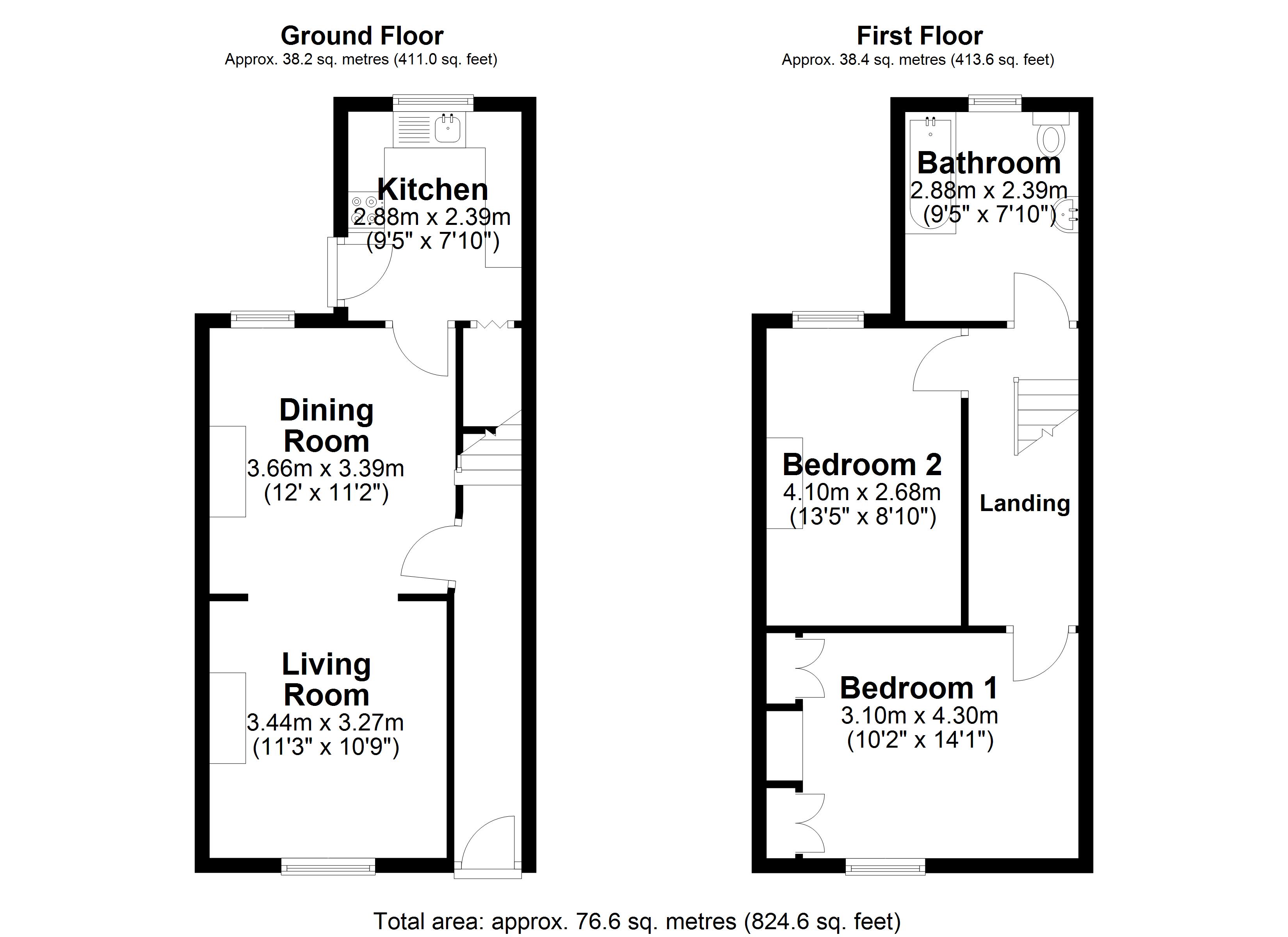 Griffiths Street, Warrington Floor Plan