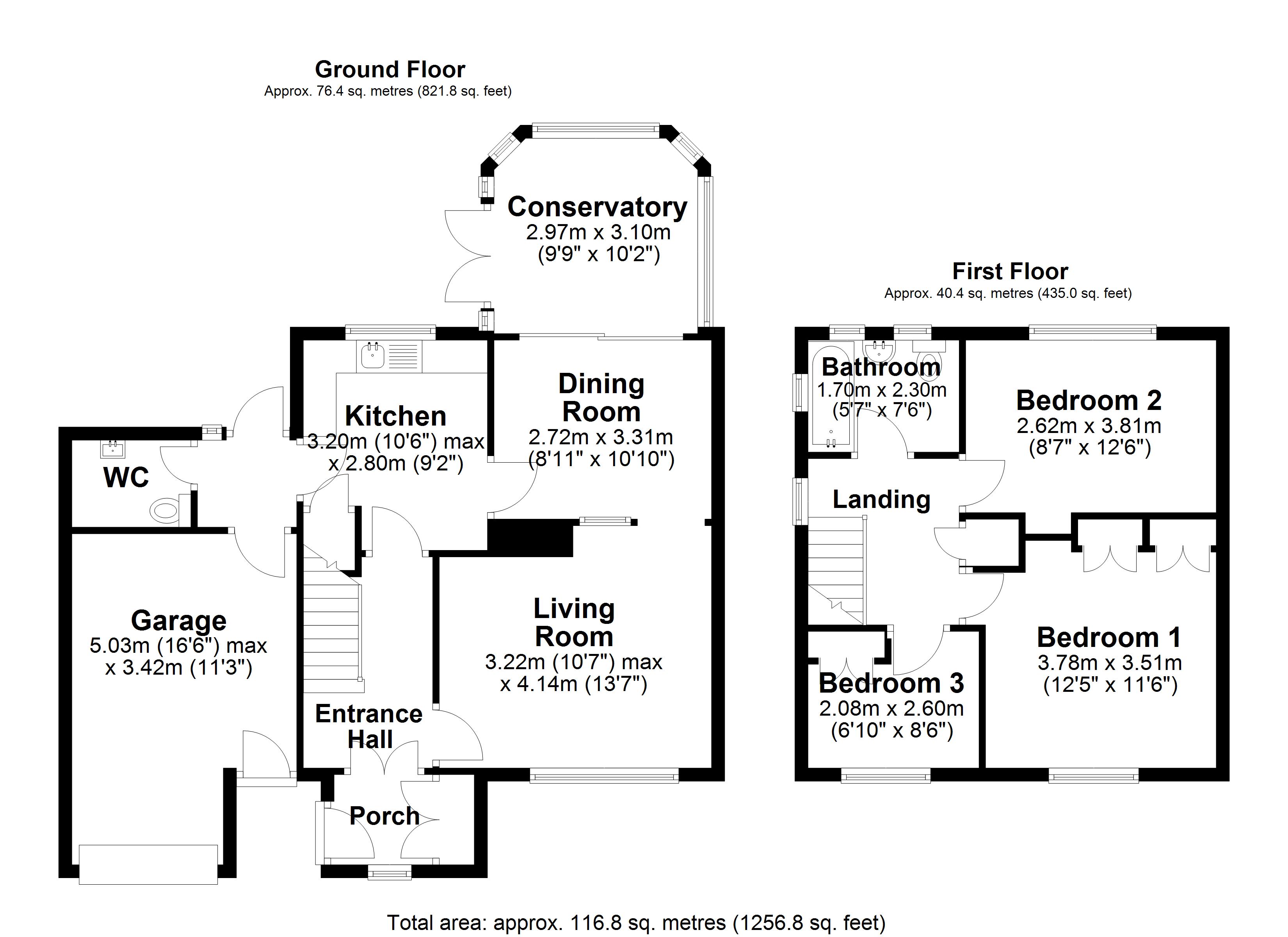Hollybank, Warrington Floor Plan