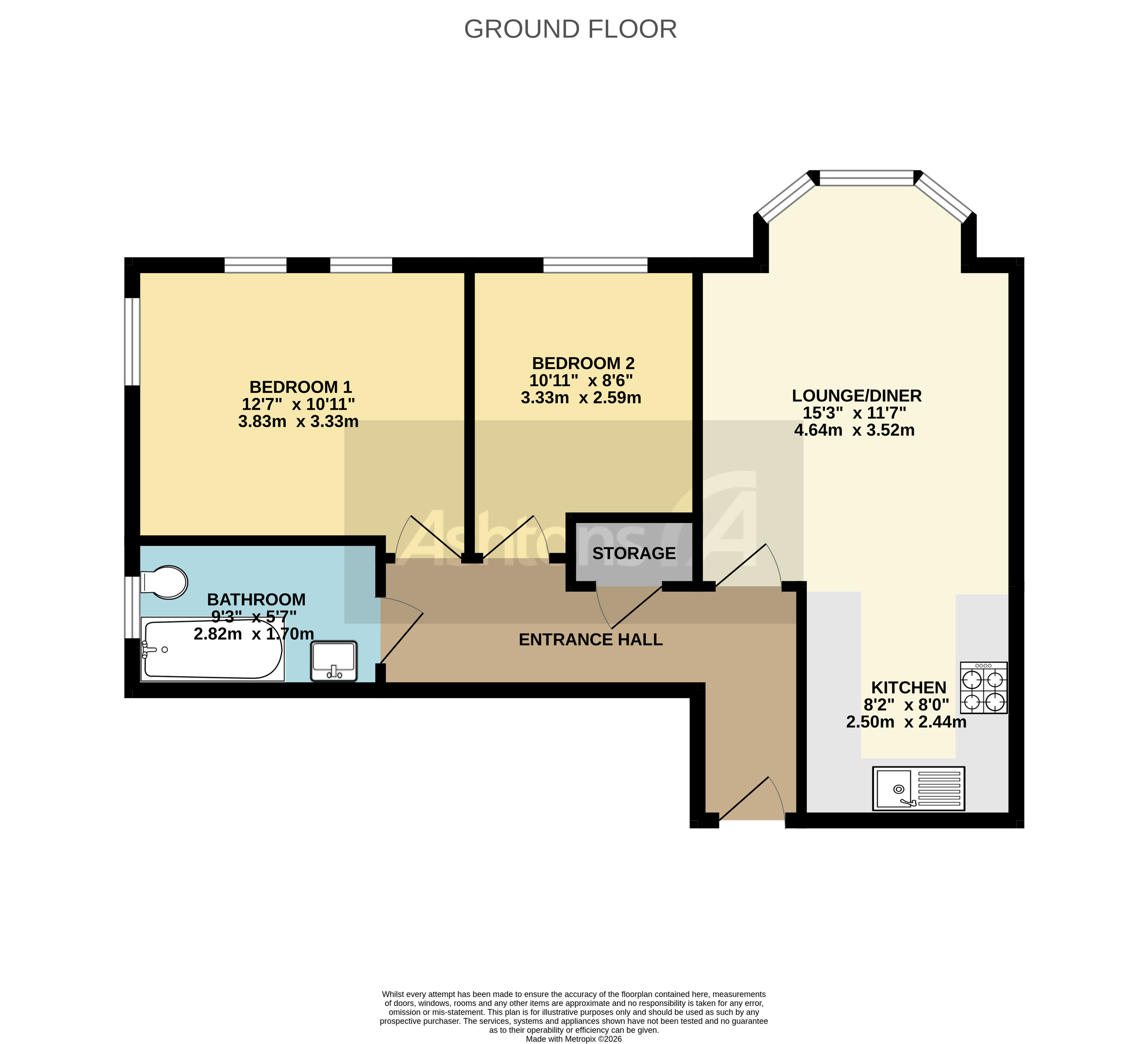 Ashfield Gardens, Warrington Floor Plan