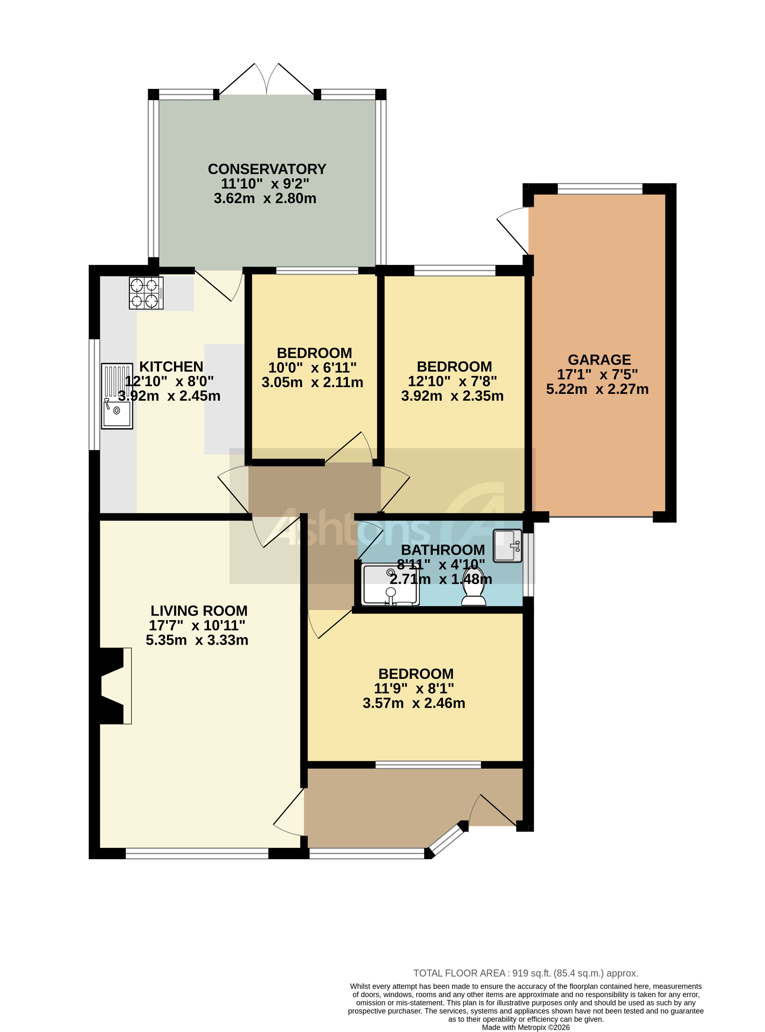 Melverley Drive, Leigh Floor Plan