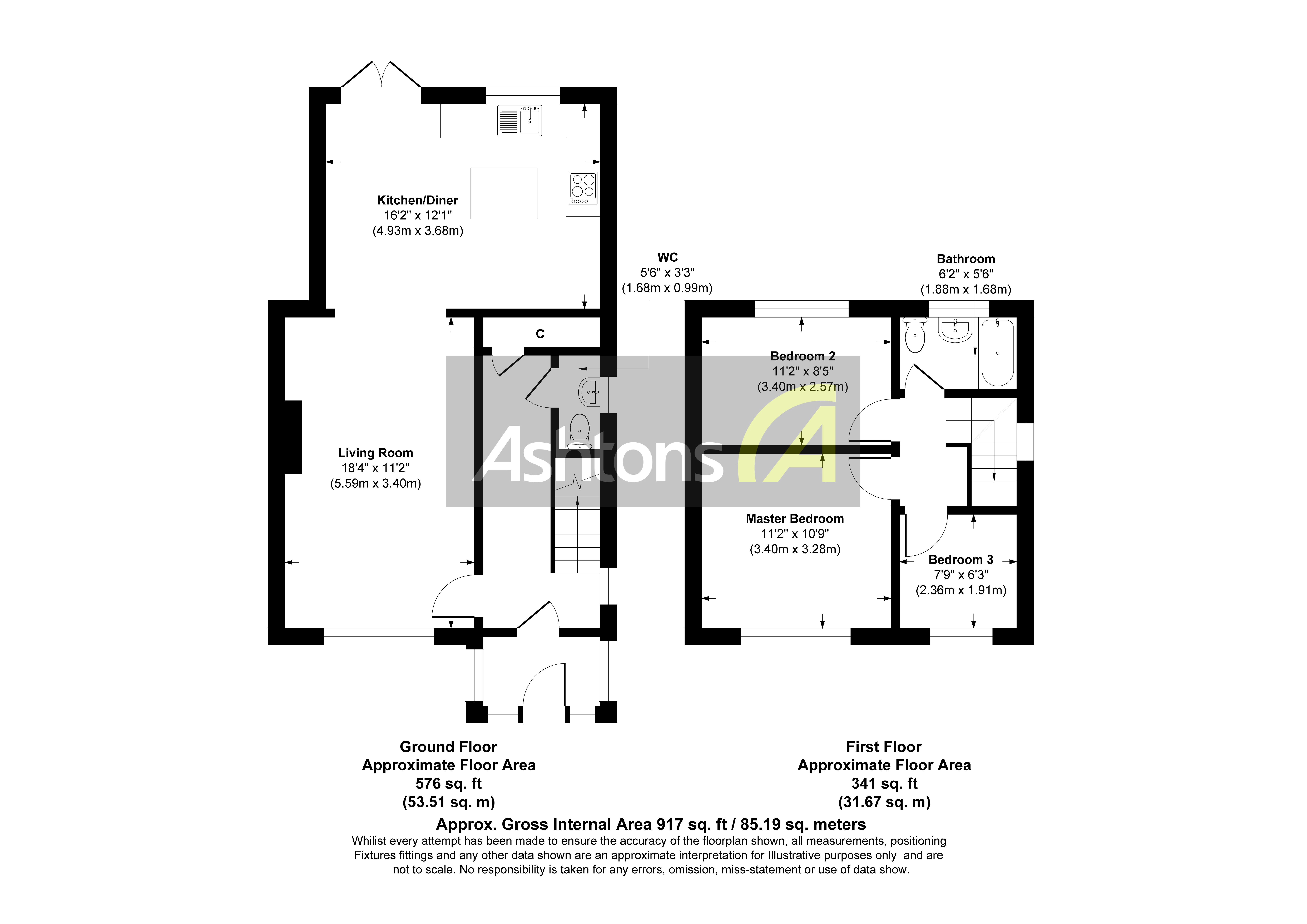 Beechwood Grove, Prescot Floor Plan