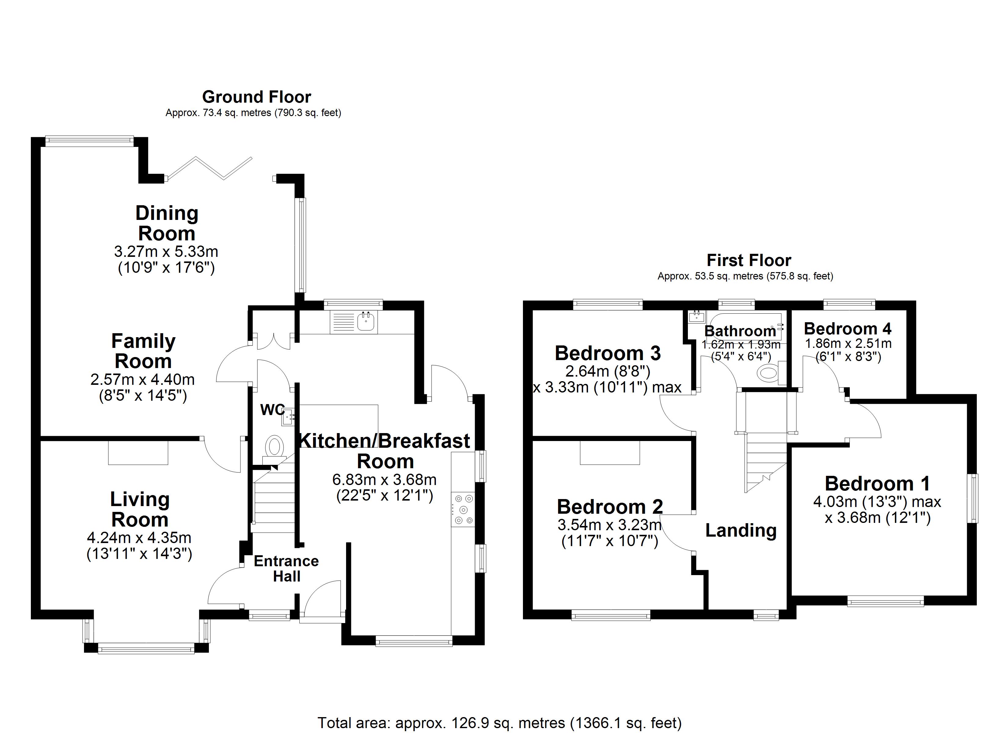 Cuerdon Drive, Warrington Floor Plan