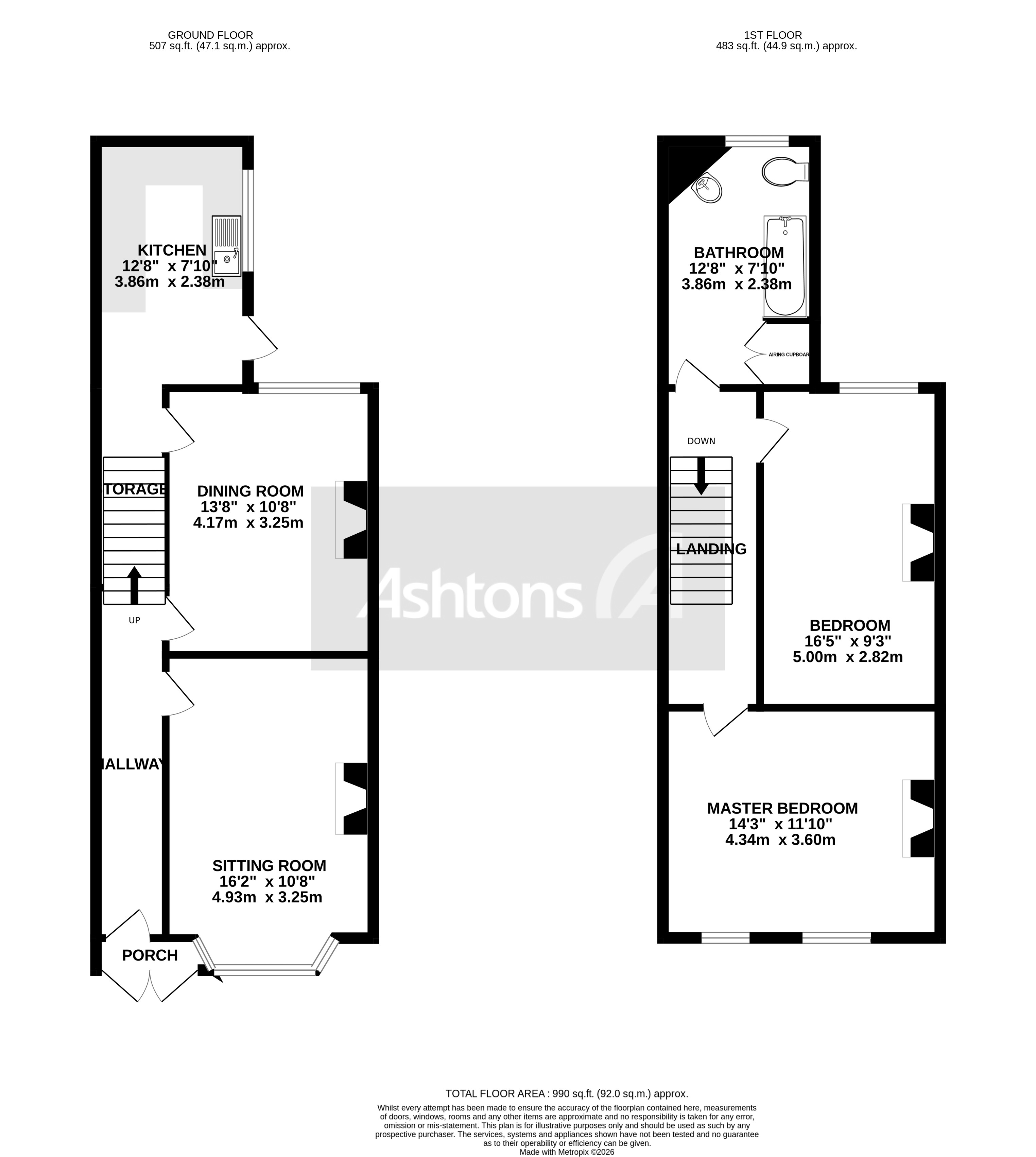 Liverpool Road, Warrington Floor Plan