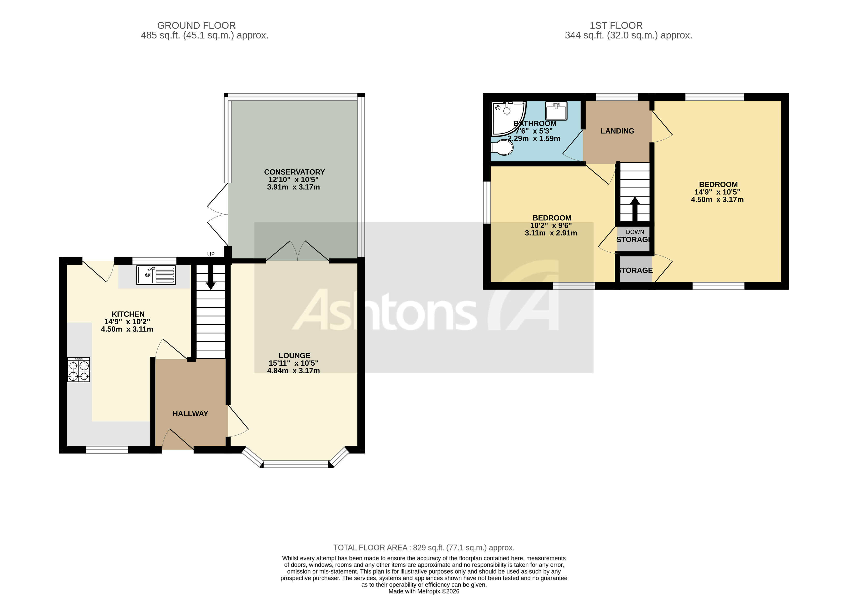 Nook Lane, Warrington Floor Plan