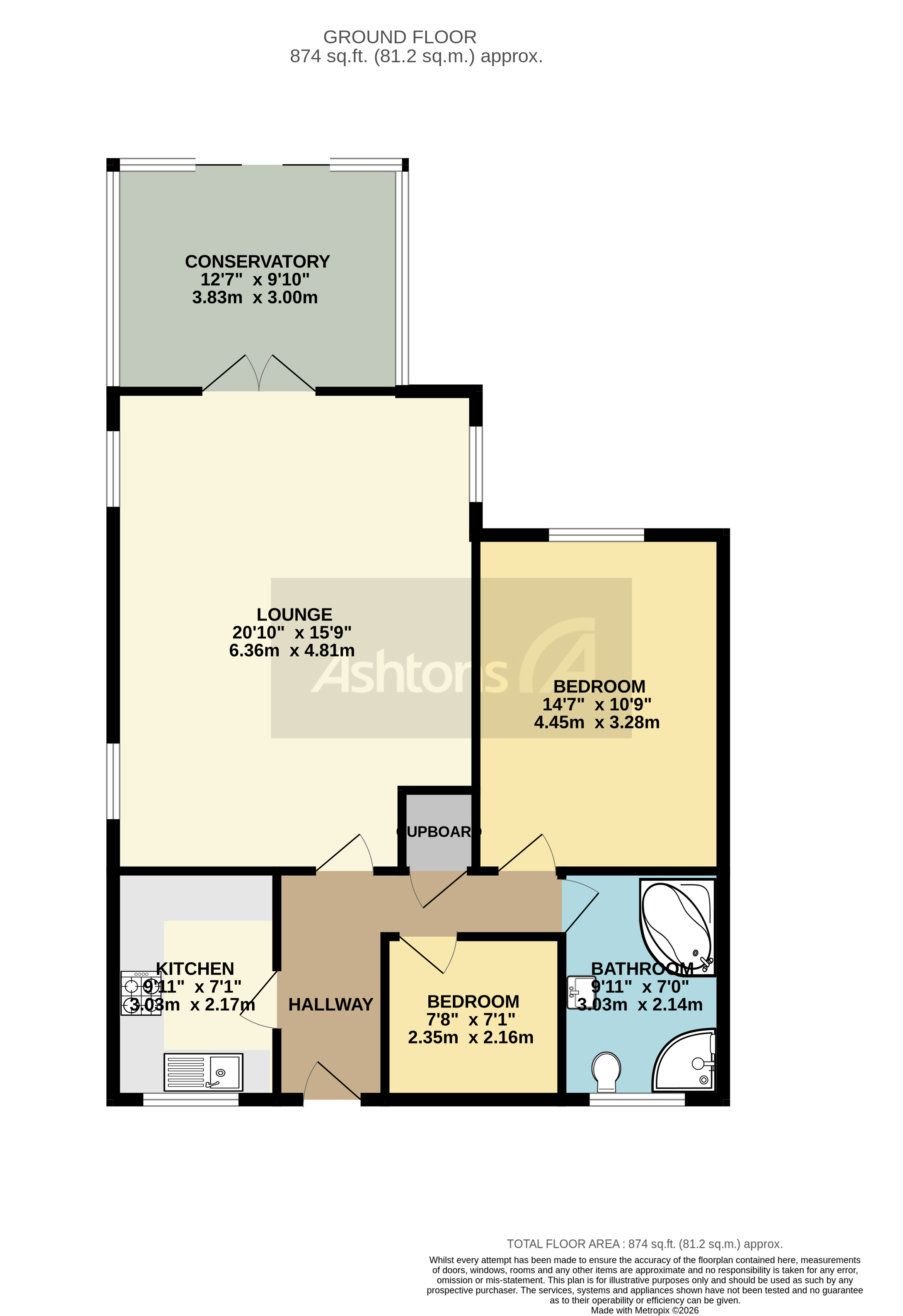 Dalby Close, Warrington Floor Plan