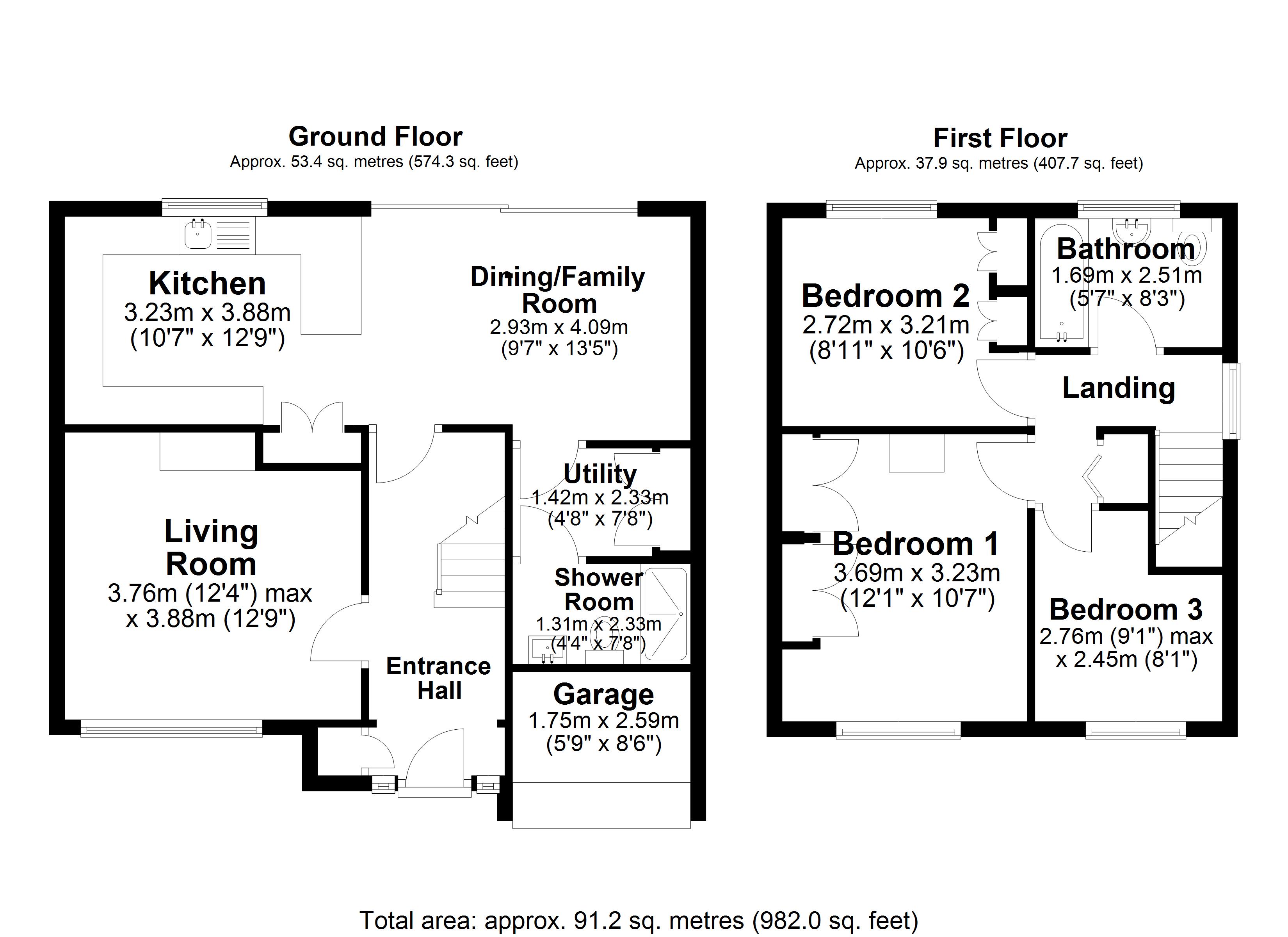 Knightsbridge Avenue, Warrington Floor Plan