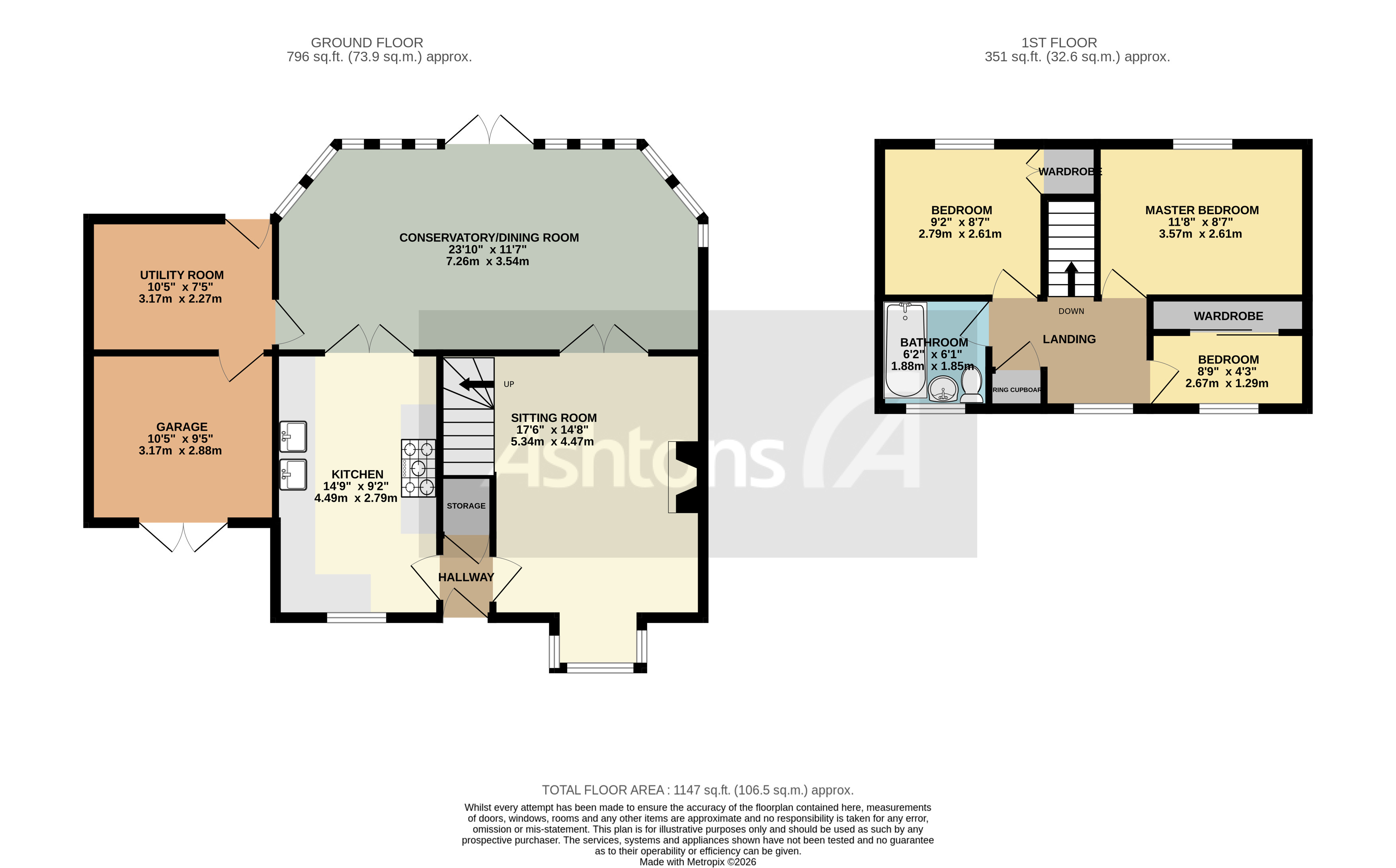 Braemar Close, Warrington Floor Plan