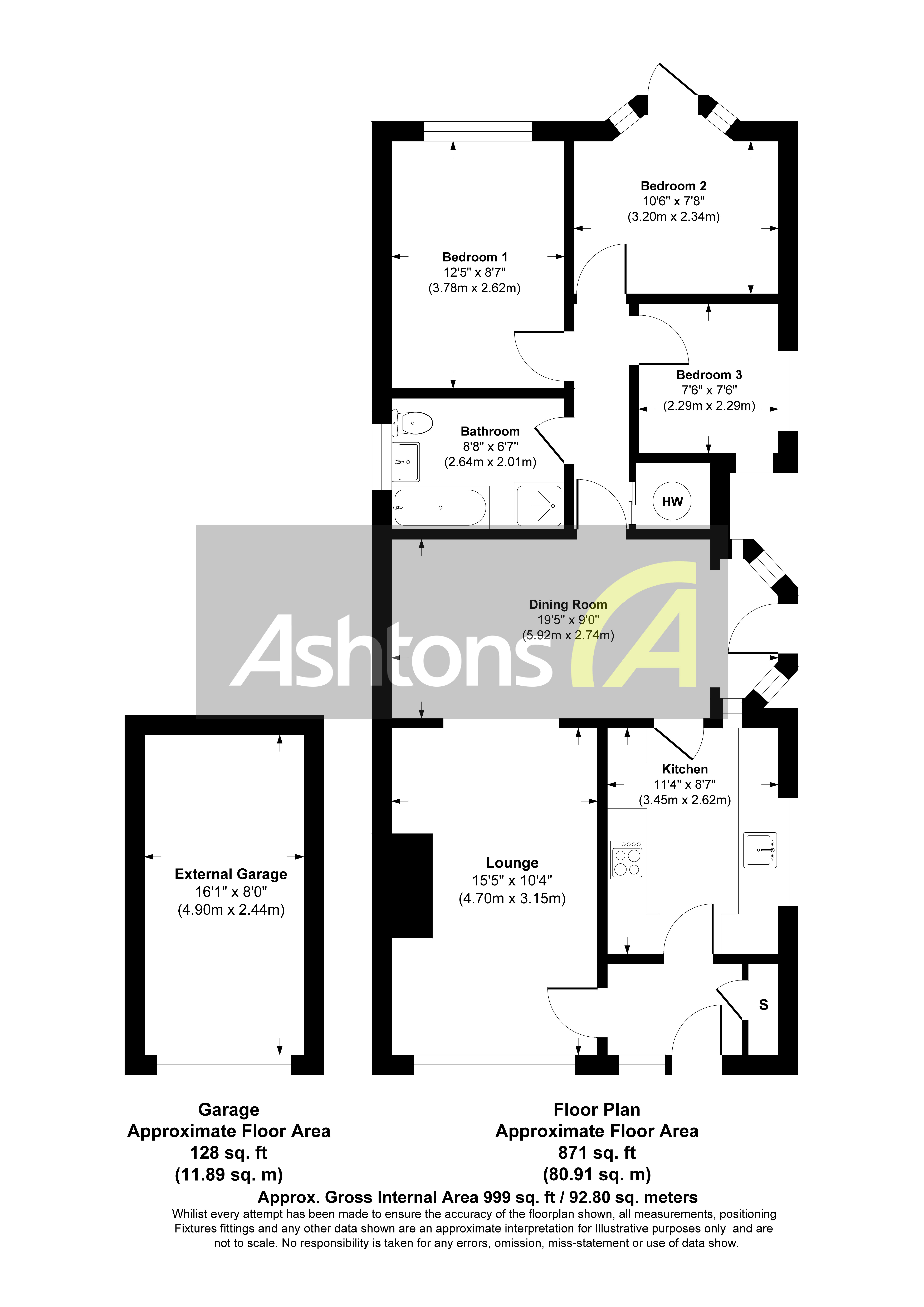 Ronaldshay, Widnes Floor Plan