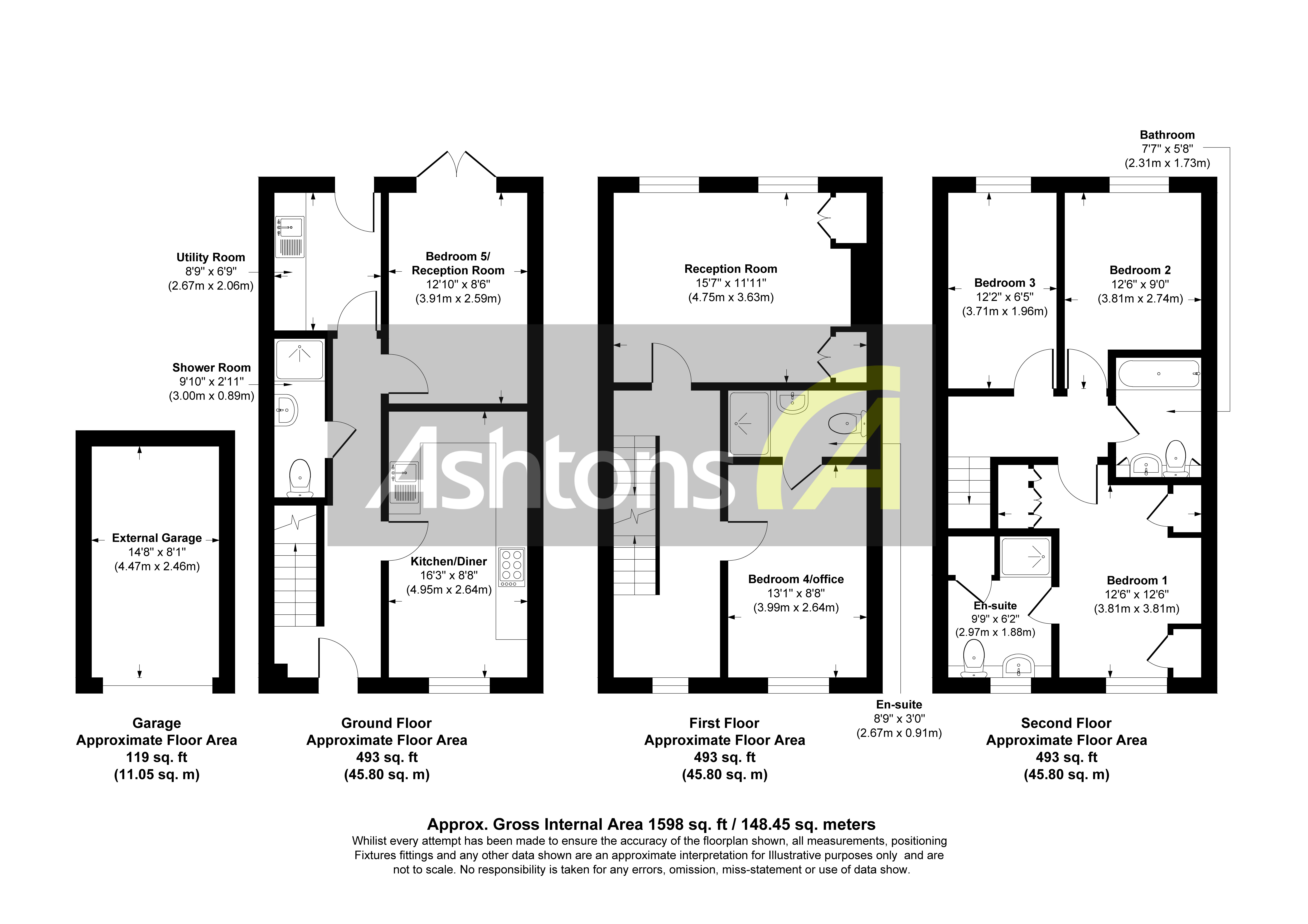 Iona Crescent, Widnes Floor Plan
