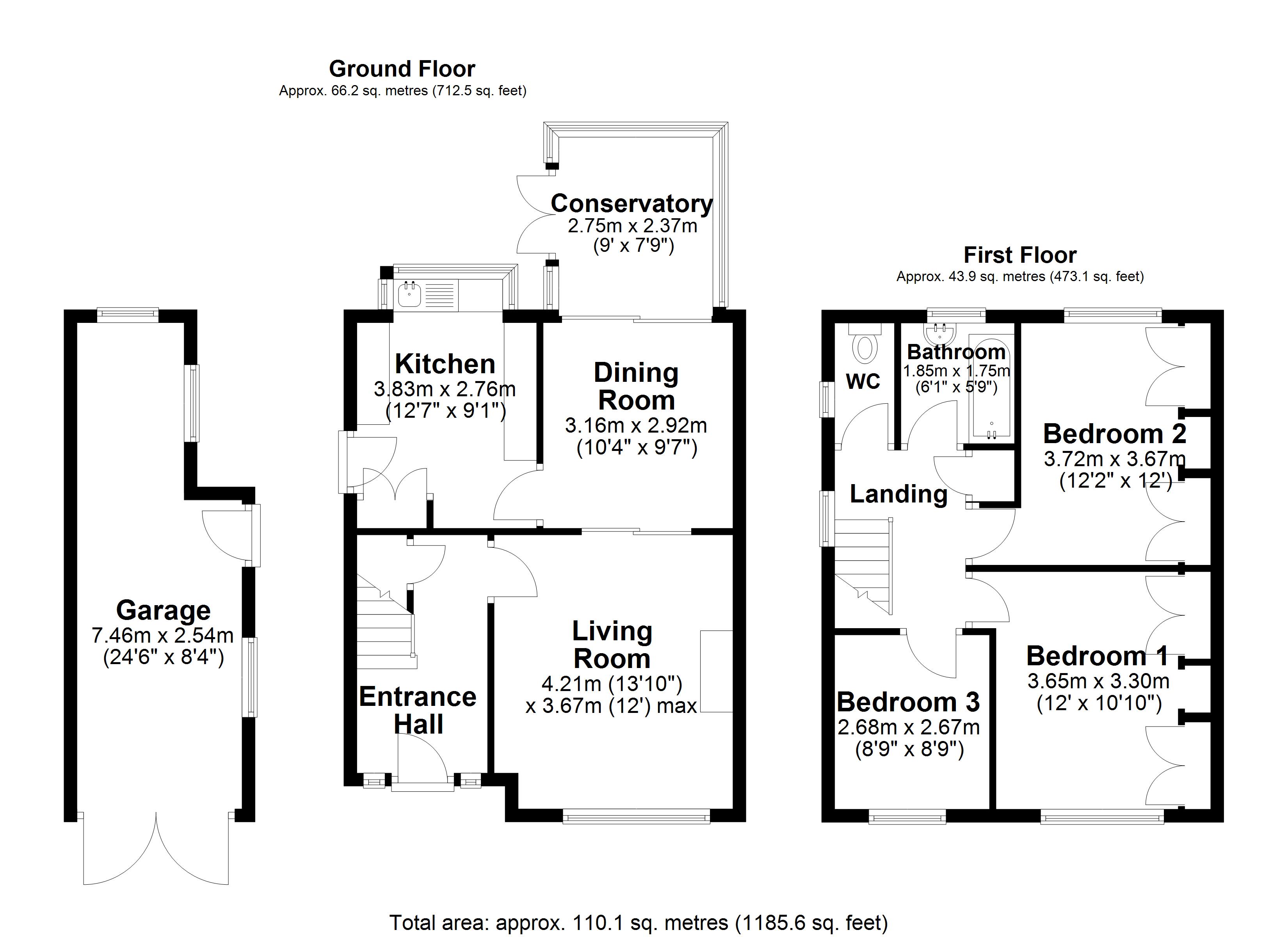 Pickering Crescent, Warrington Floor Plan