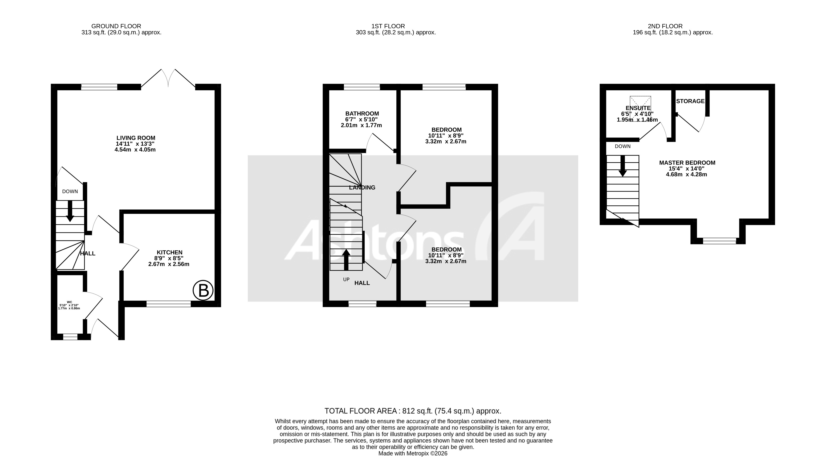 Calgarth Avenue, Warrington Floor Plan