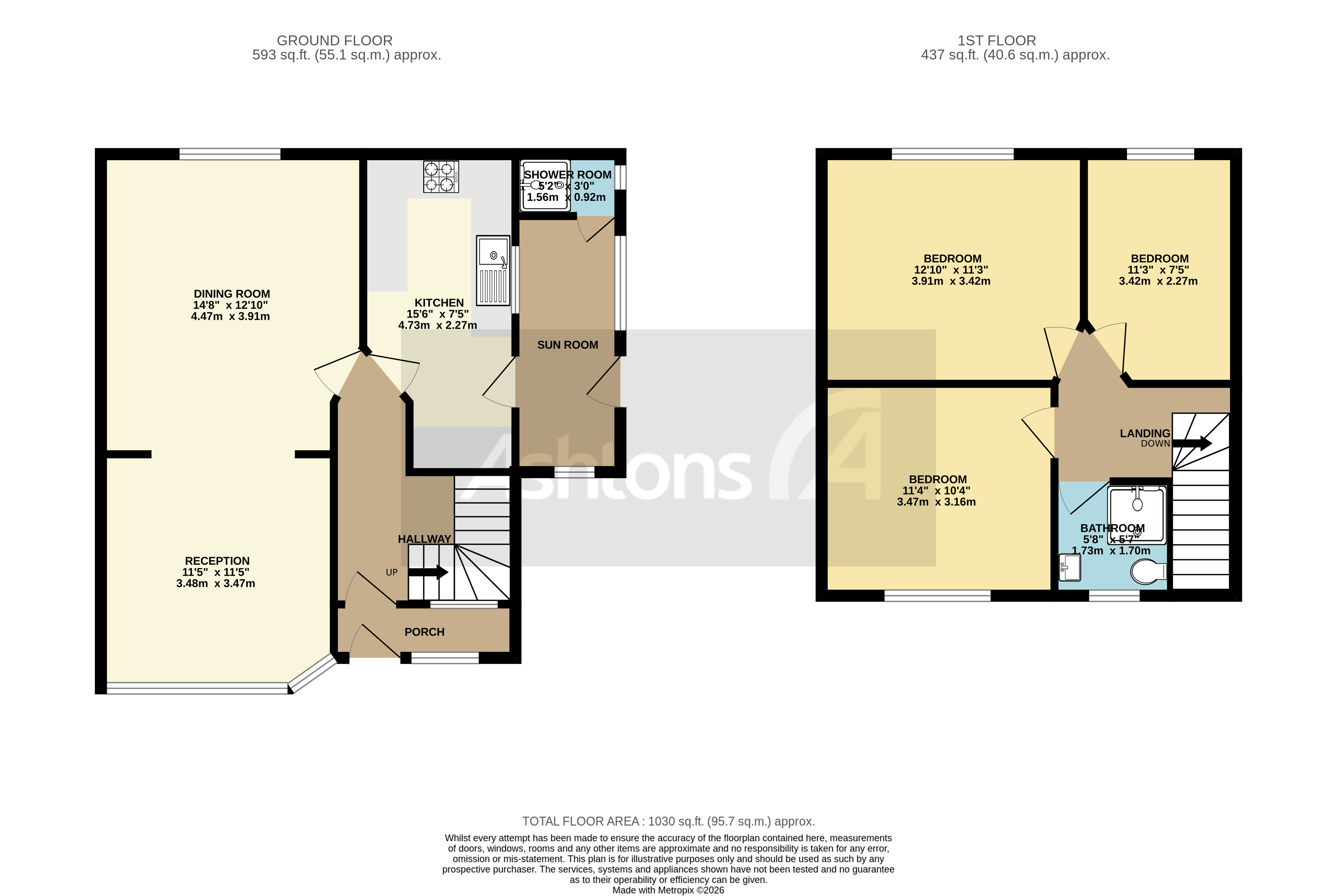 Capesthorne Road, Warrington Floor Plan