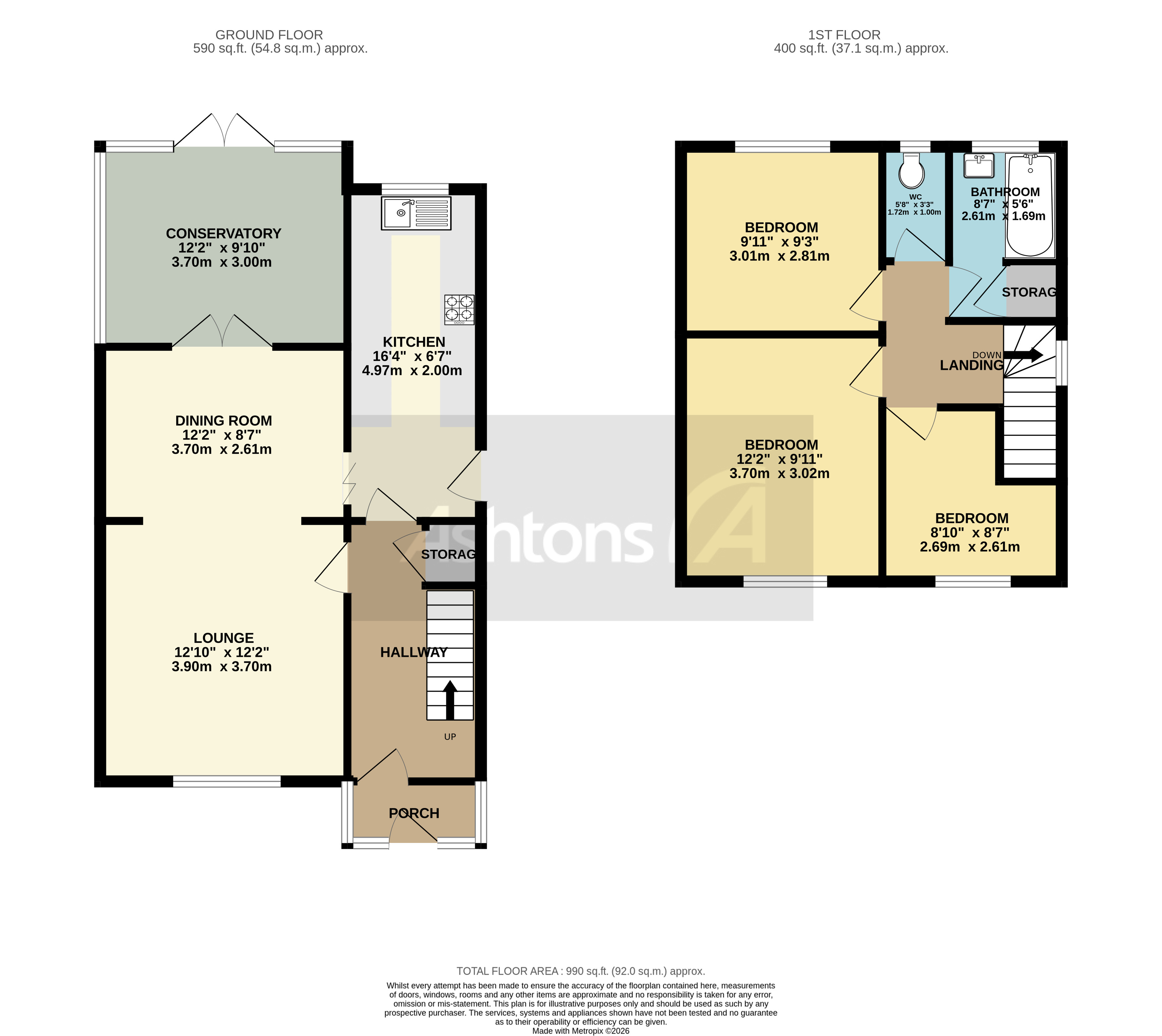Abbey Road, Warrington Floor Plan