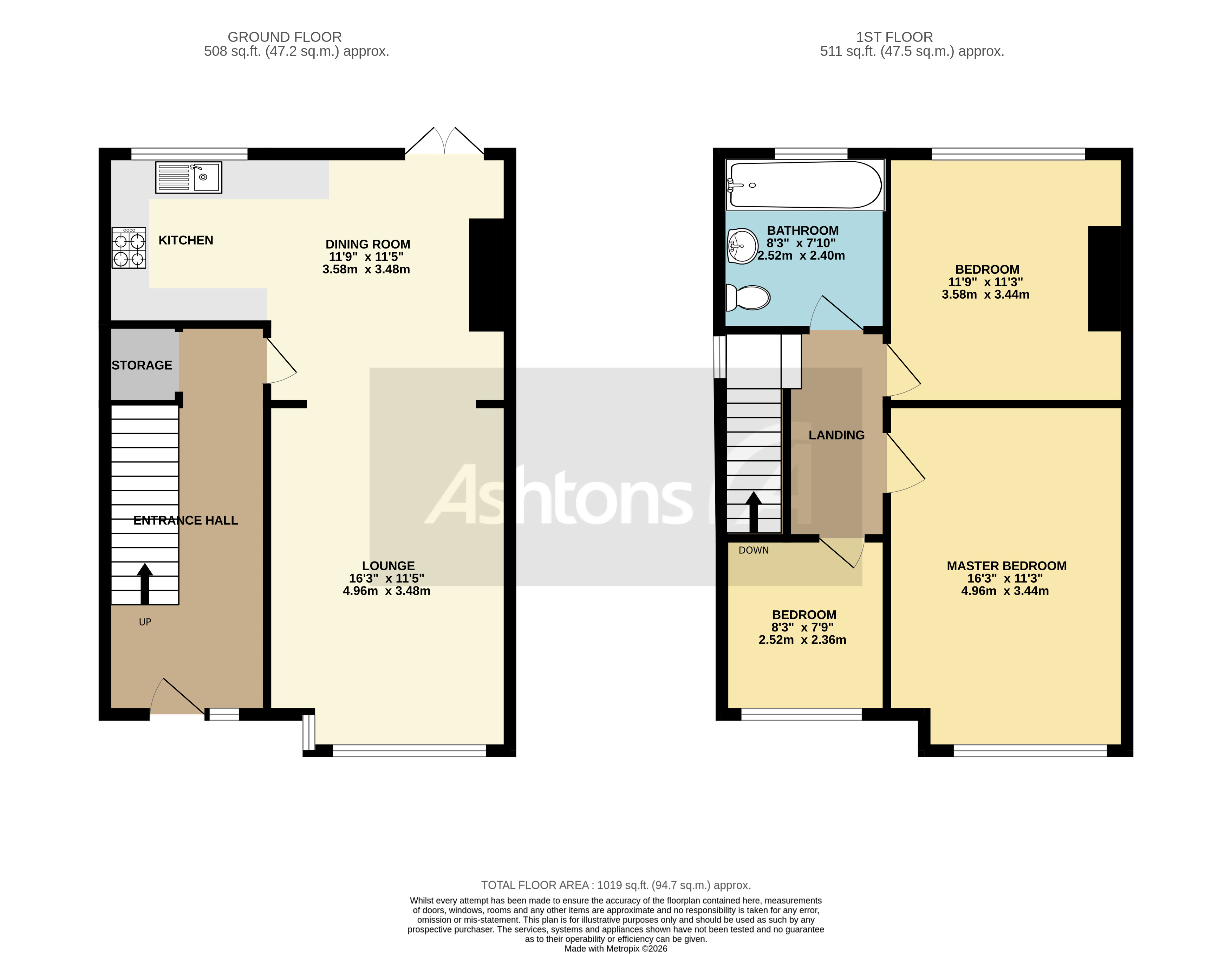 The Close, St. Helens Floor Plan