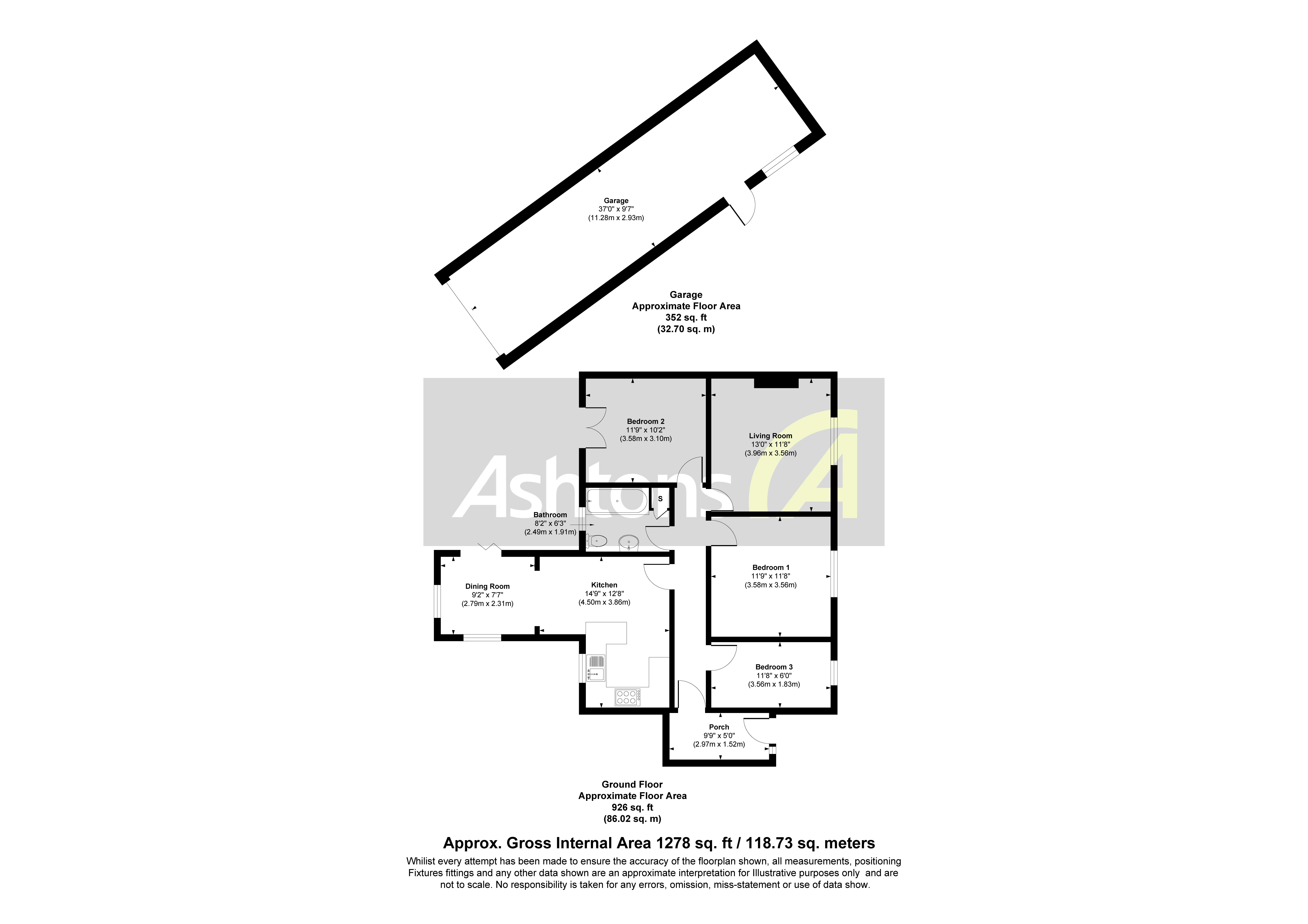 Mayfield Avenue, Widnes Floor Plan