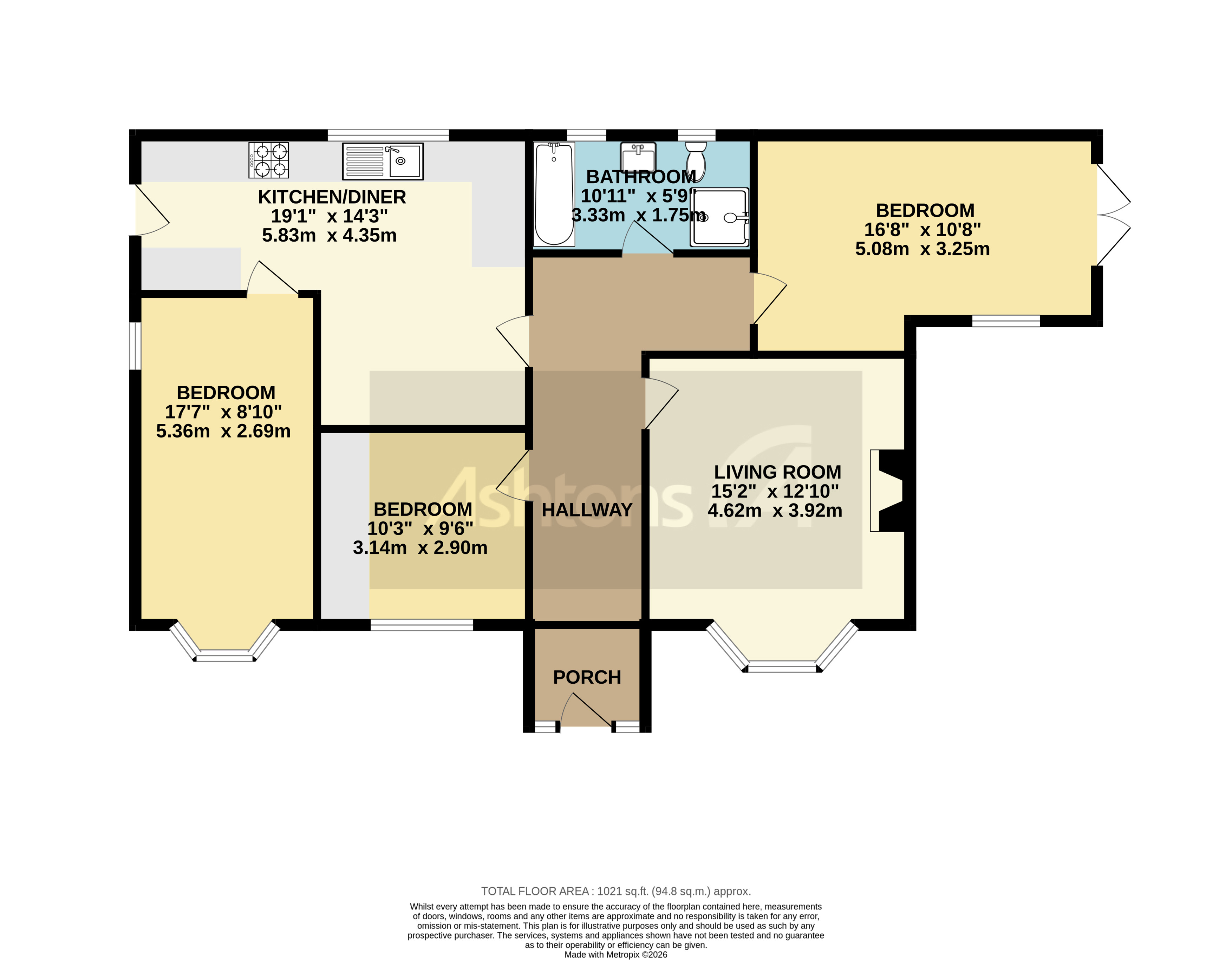 18a Blenheim Road, Wigan Floor Plan