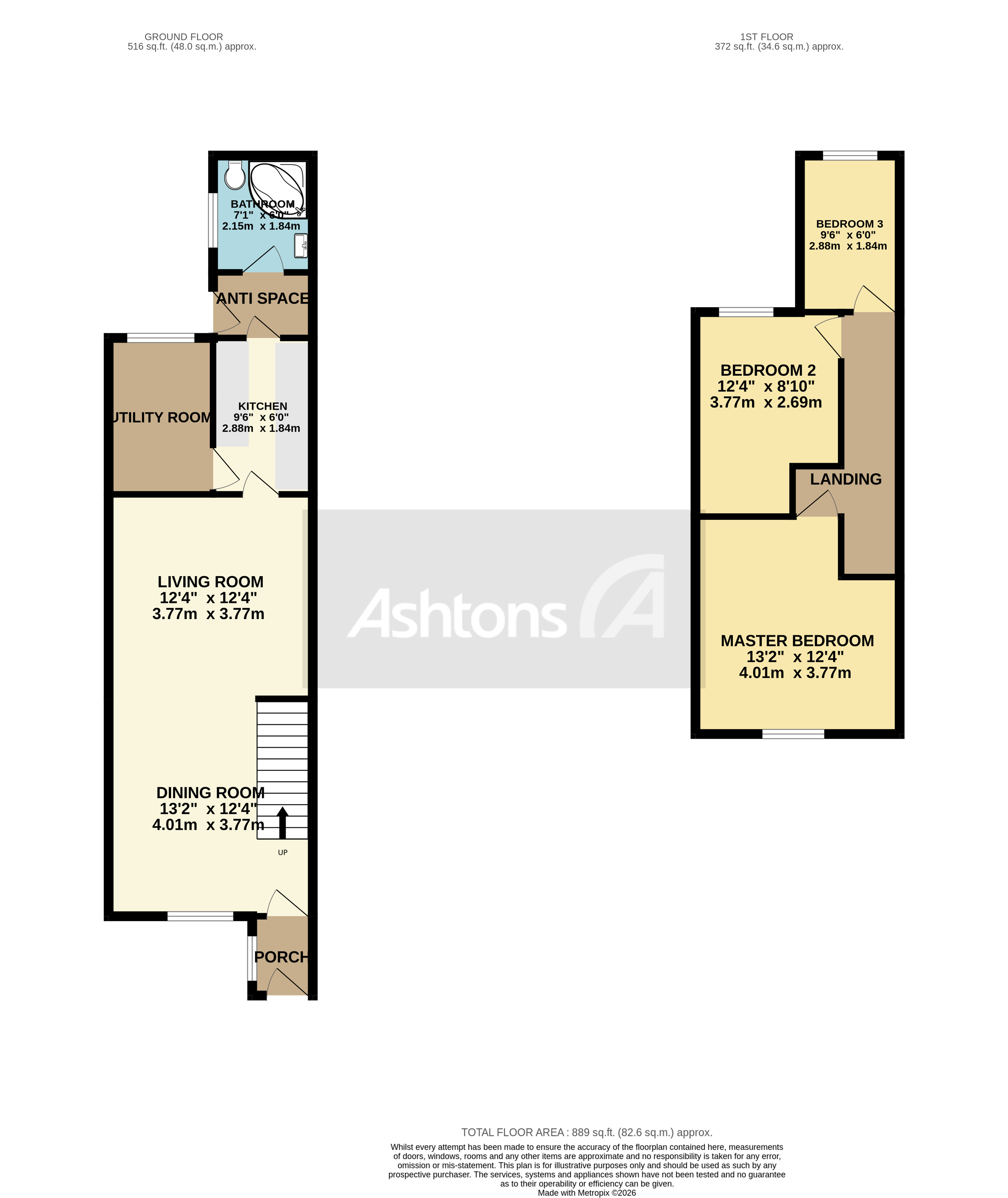 Fairclough Street, Warrington Floor Plan